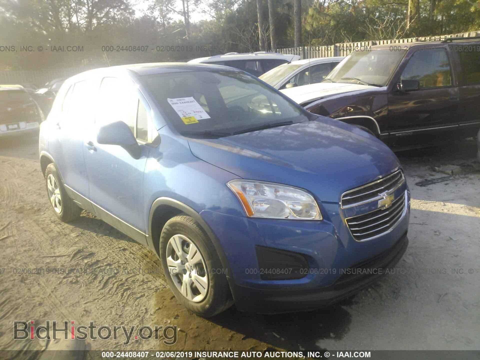 Фотография KL7CJKSBXFB119981 - CHEVROLET TRAX 2015