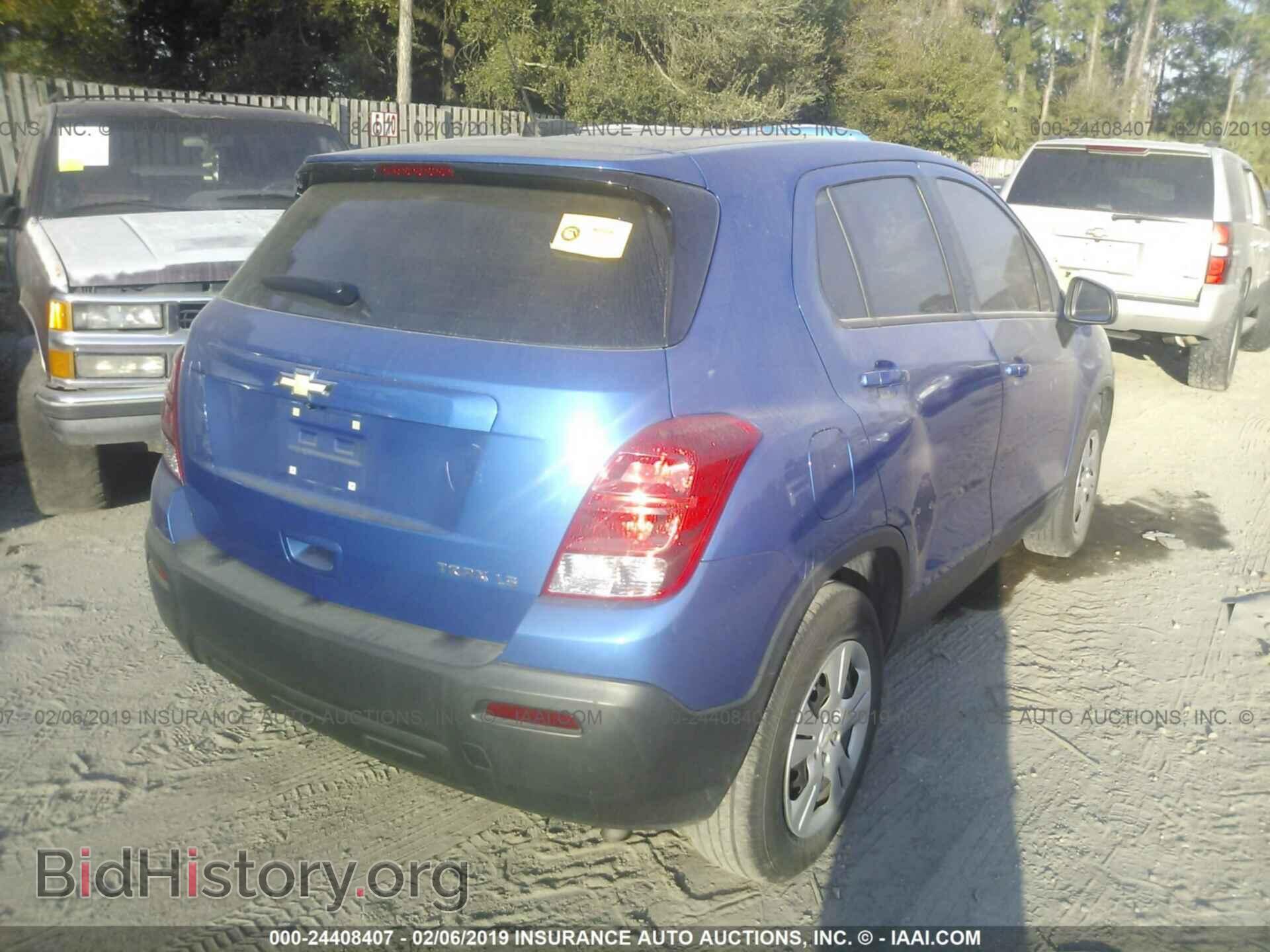 2015 CHEVROLET TRAX - VIN: KL7CJKSBXFB119981 - Фото 4