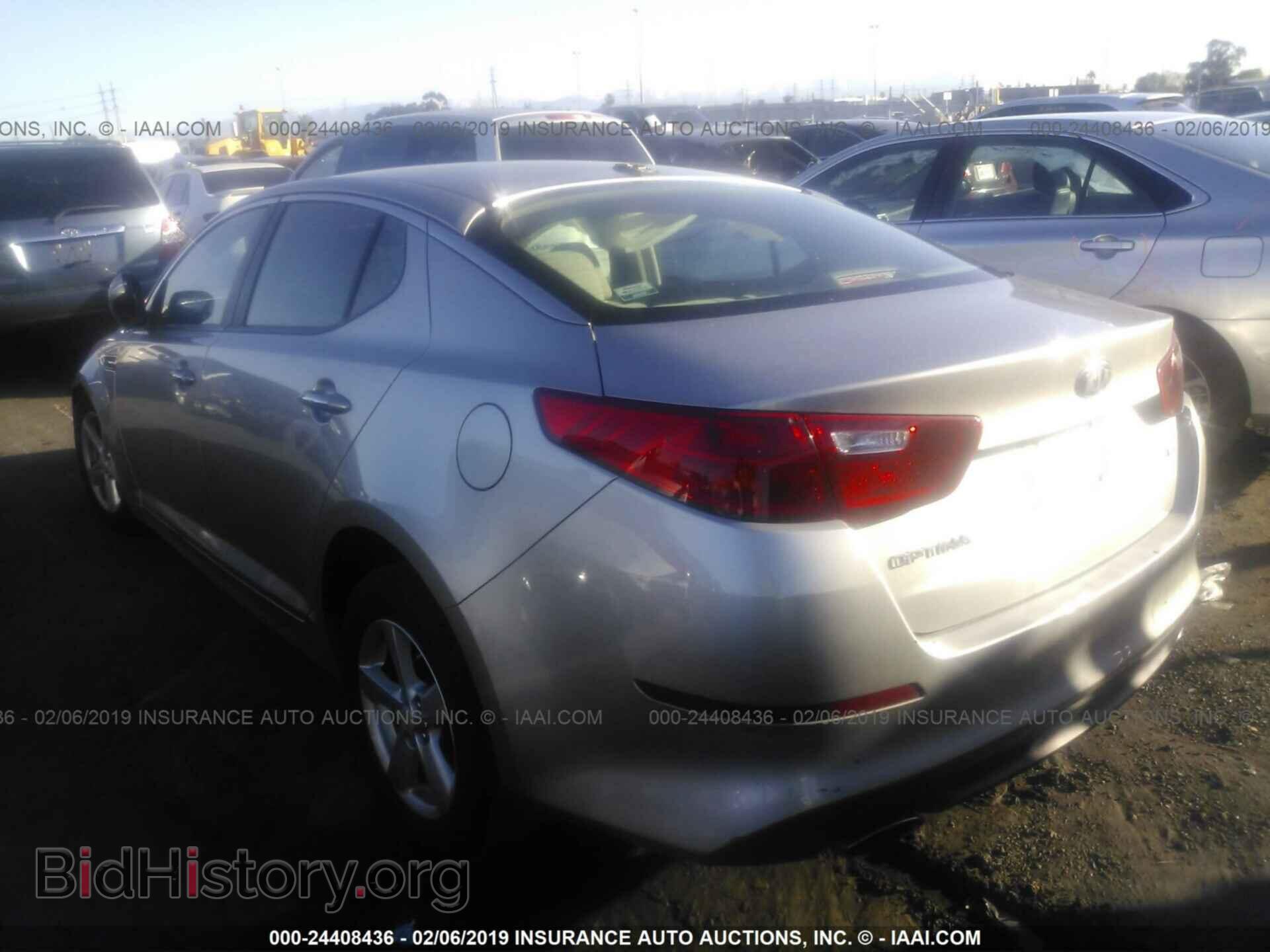 2014 KIA OPTIMA - VIN: KNAGM4A75E5512608 - Фото 3