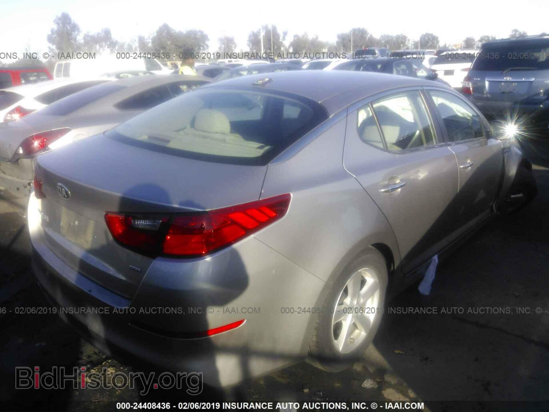 2014 KIA OPTIMA - VIN: KNAGM4A75E5512608 - Фото 4