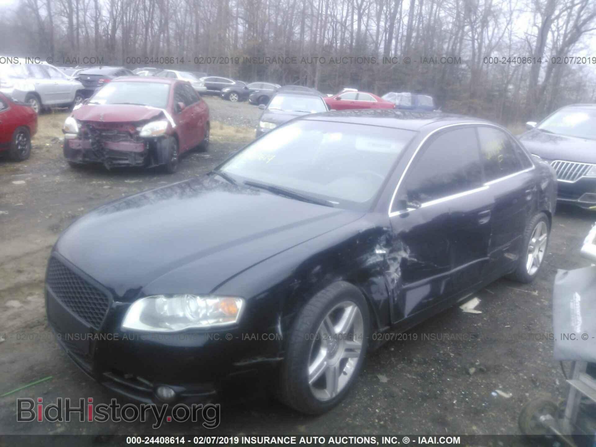 2007 AUDI A4 - VIN: WAUDF78E17A103759 - Фото 2
