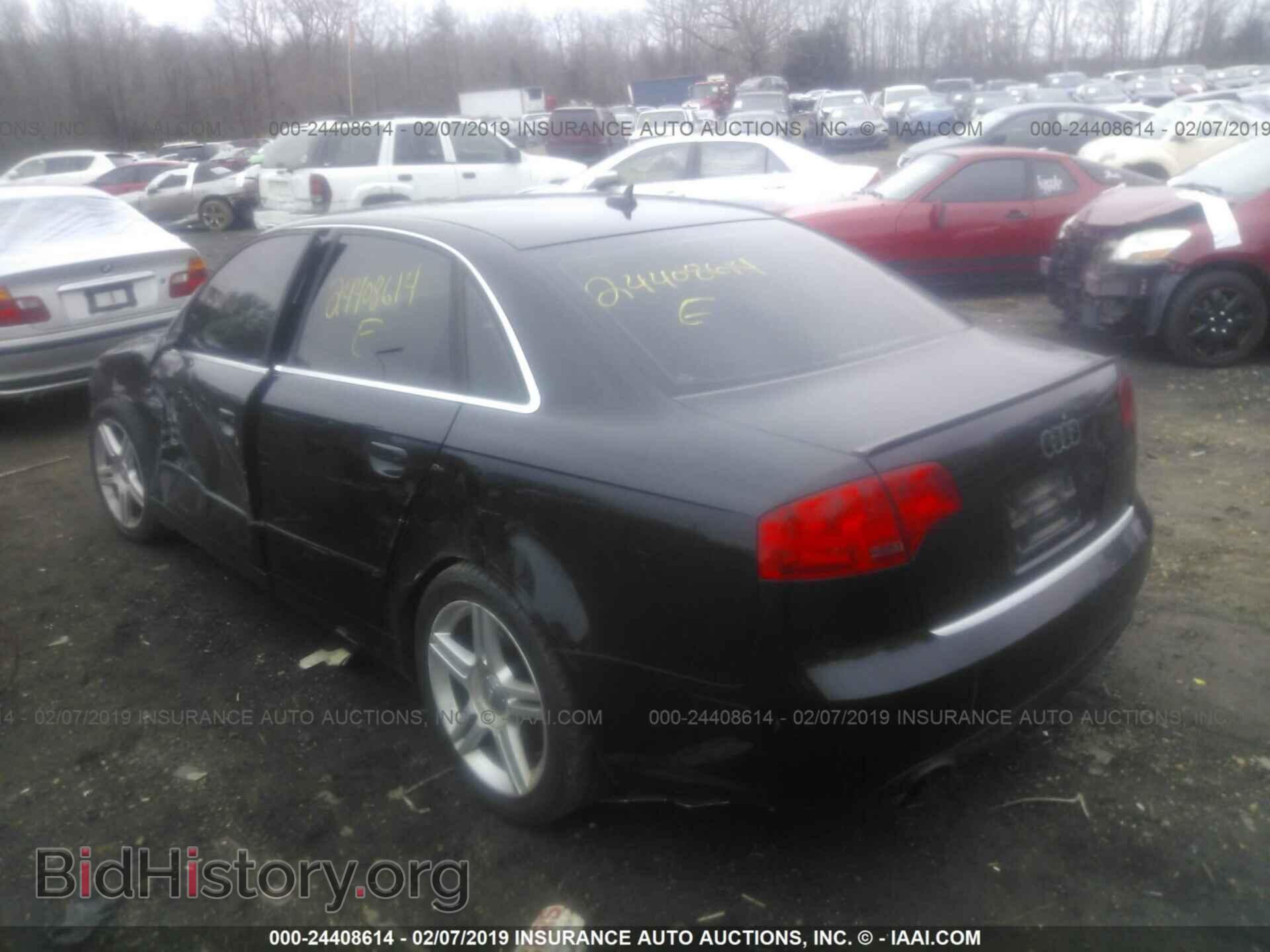 2007 AUDI A4 - VIN: WAUDF78E17A103759 - Фото 3