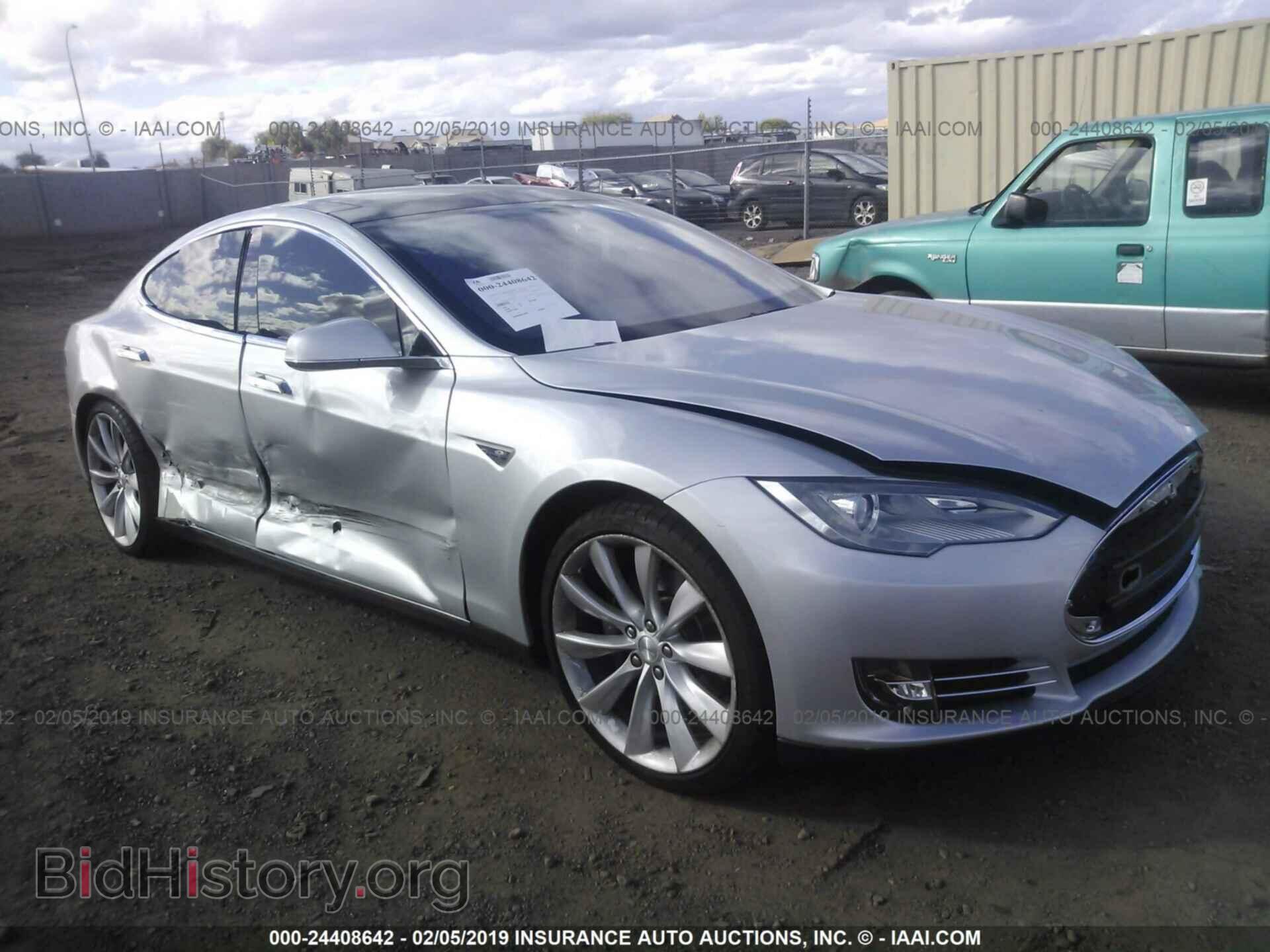 Photo 5YJSA1CP2DFP07421 - TESLA MODEL S 2013