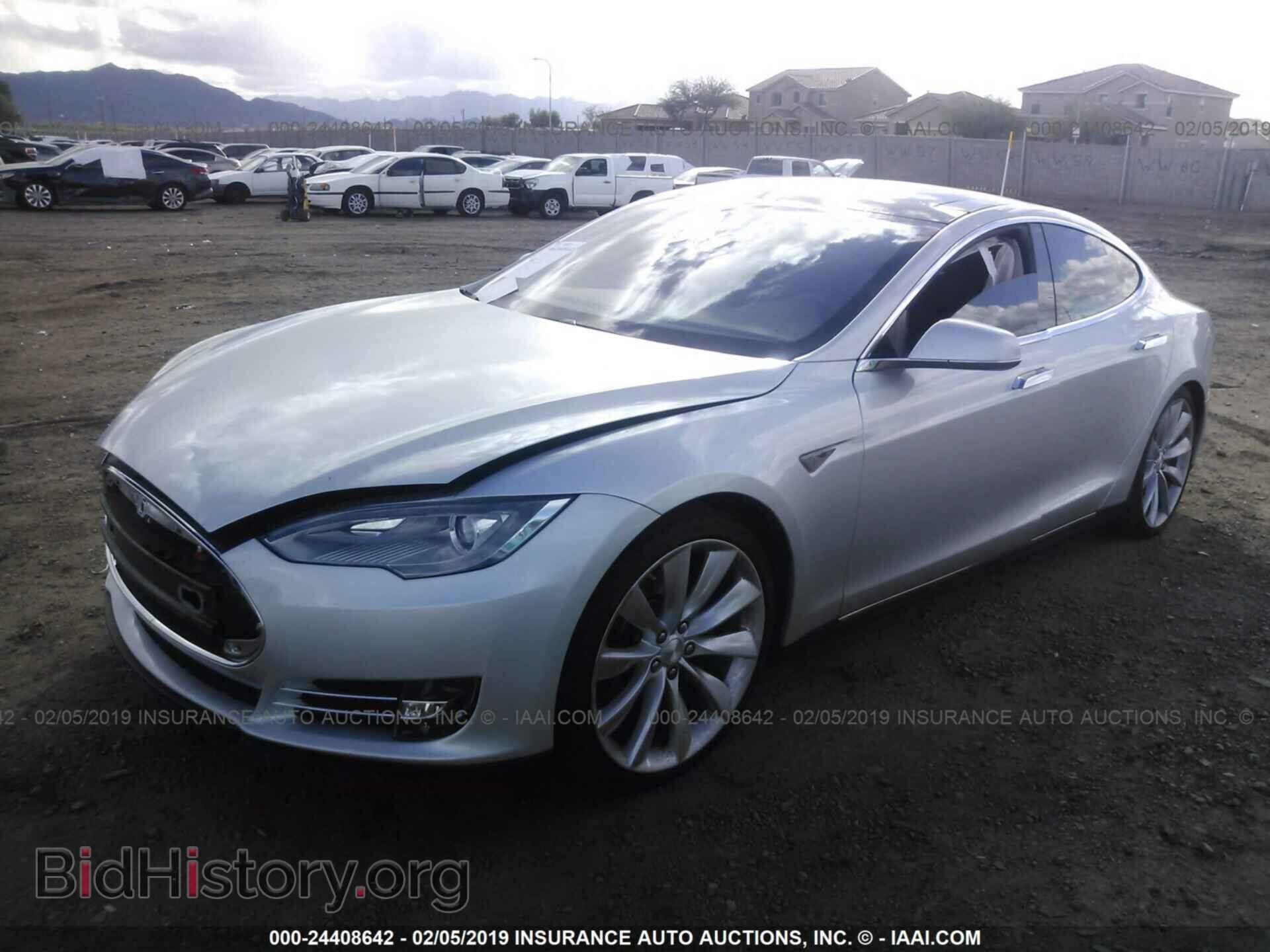 2013 TESLA MODEL S - VIN: 5YJSA1CP2DFP07421 - Photo 2