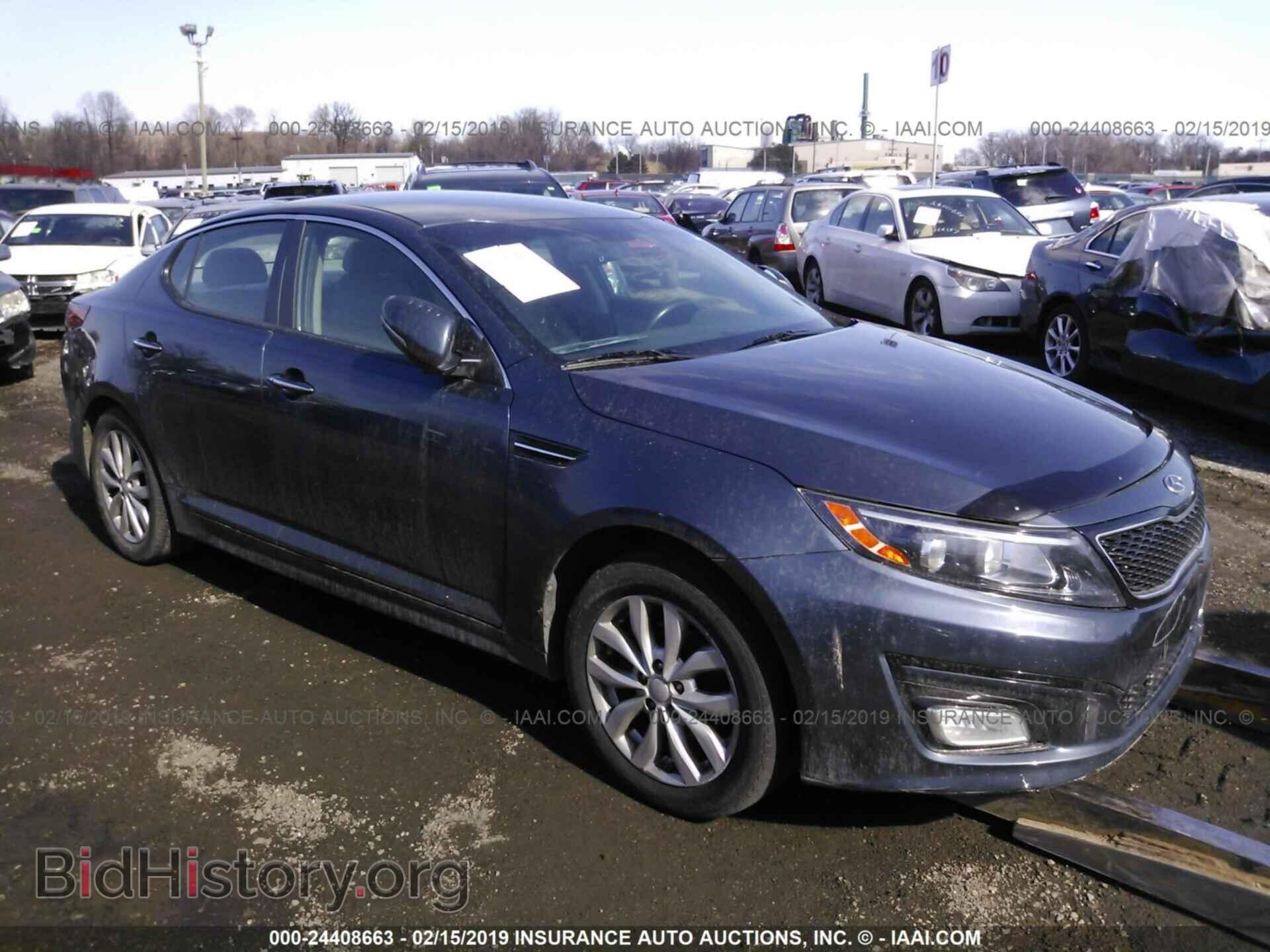Фотография 5XXGN4A75FG415521 - KIA OPTIMA 2015