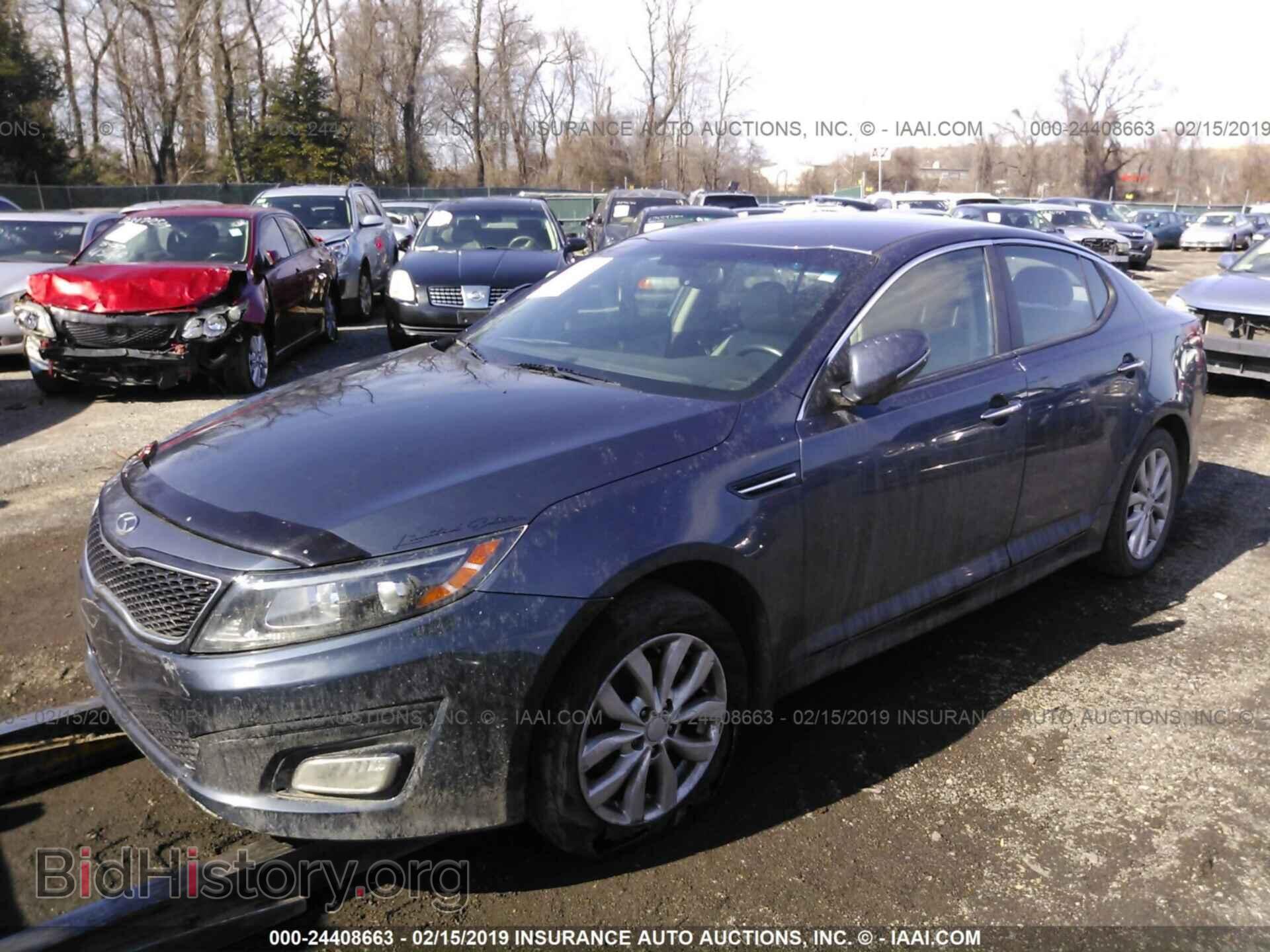 2015 KIA OPTIMA - VIN: 5XXGN4A75FG415521 - Фото 2