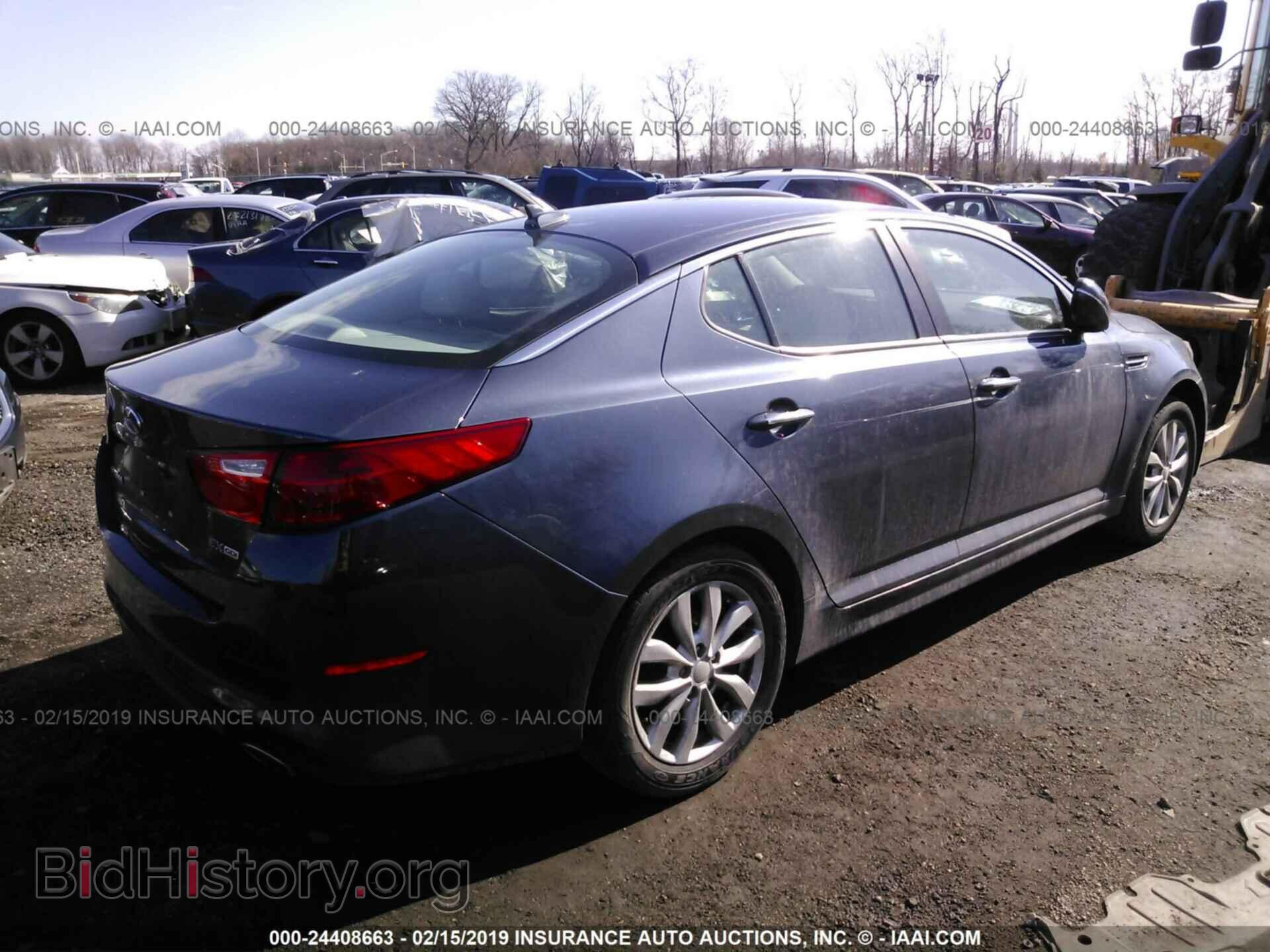 2015 KIA OPTIMA - VIN: 5XXGN4A75FG415521 - Фото 4