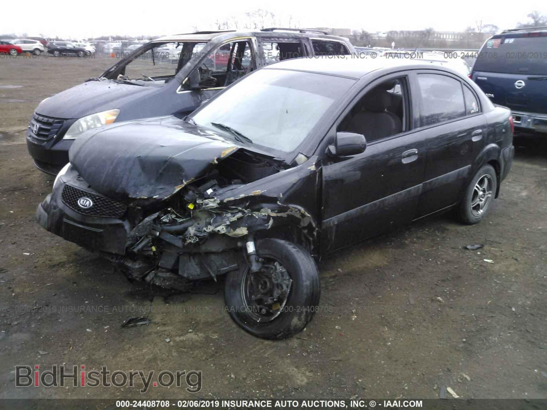 2009 KIA RIO - VIN: KNADE223396557708 - Фото 2