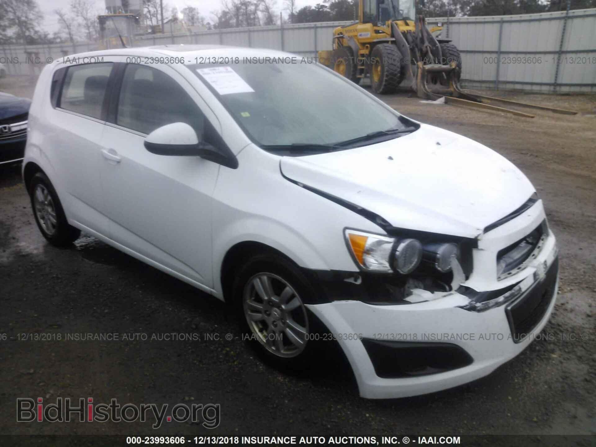 Фотография 1G1JC6SB7E4242550 - CHEVROLET SONIC 2014