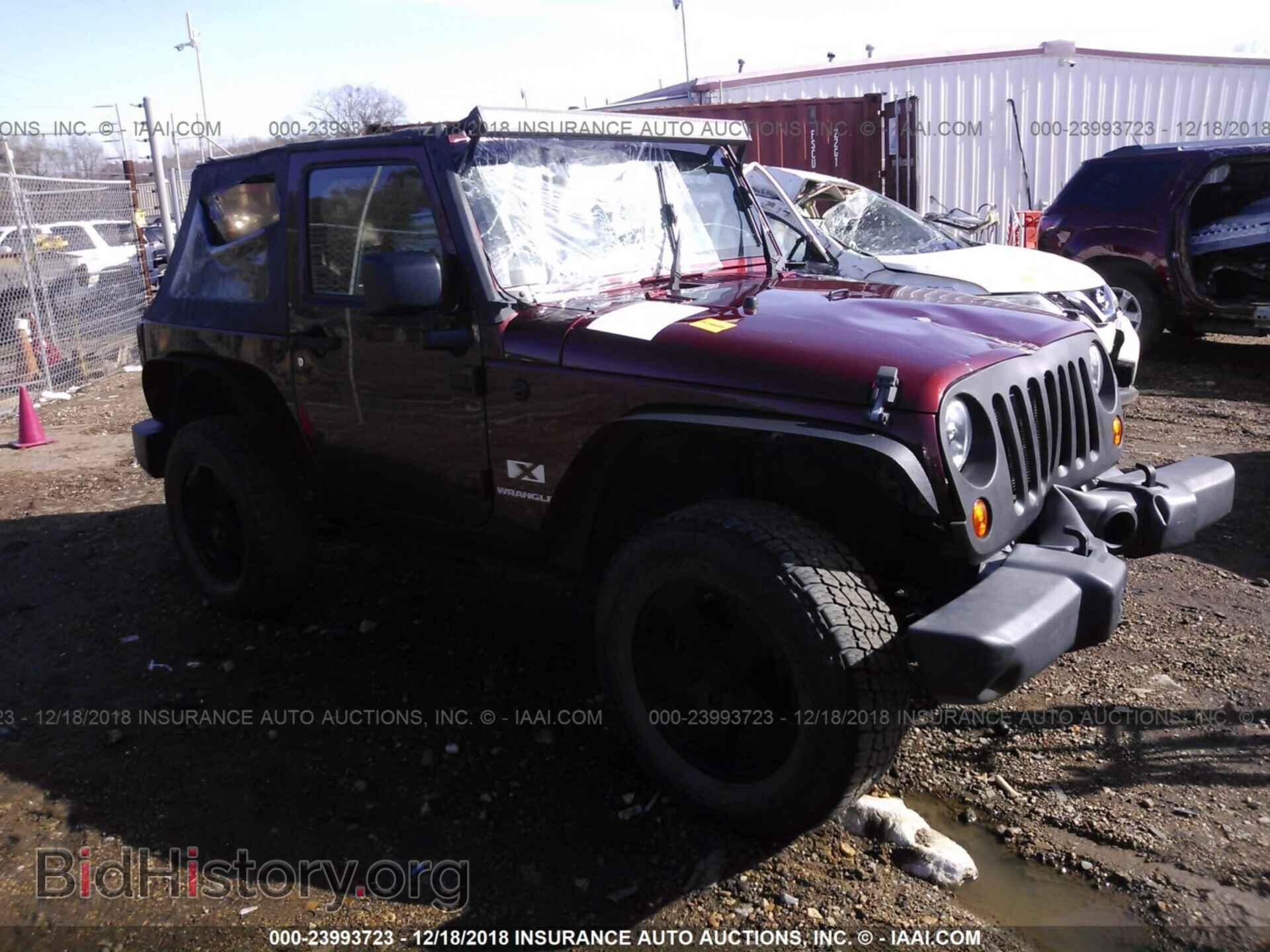 Photo 1J4FA24137L202159 - JEEP WRANGLER 2007