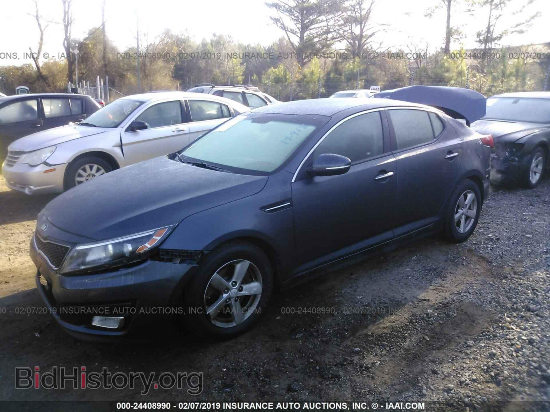 2015 KIA OPTIMA - VIN: KNAGM4A70F5570207 - Photo 2