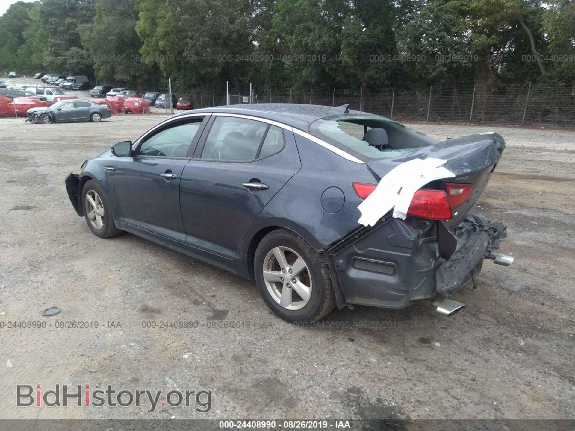 2015 KIA OPTIMA - VIN: KNAGM4A70F5570207 - Photo 3