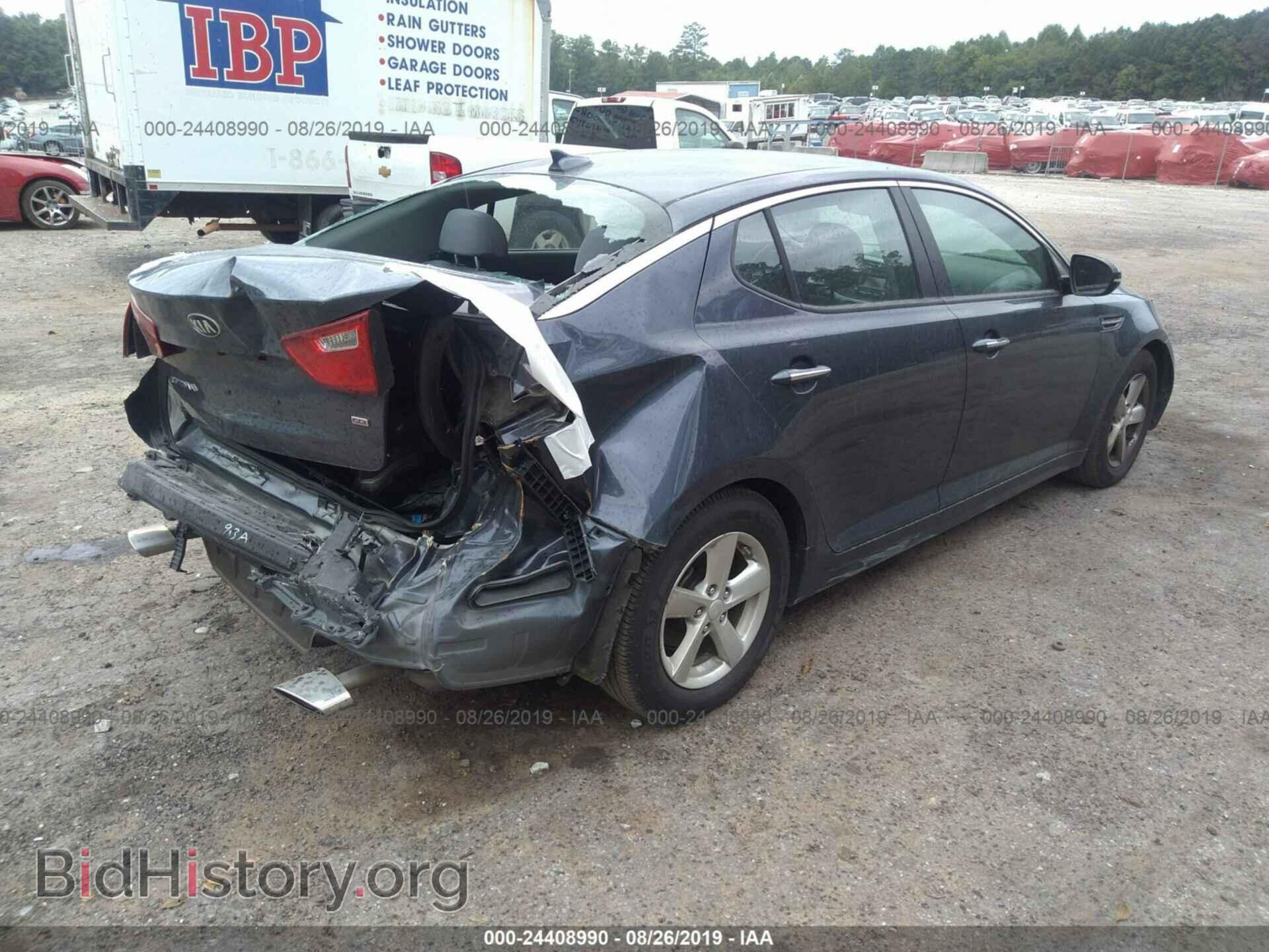 2015 KIA OPTIMA - VIN: KNAGM4A70F5570207 - Photo 4