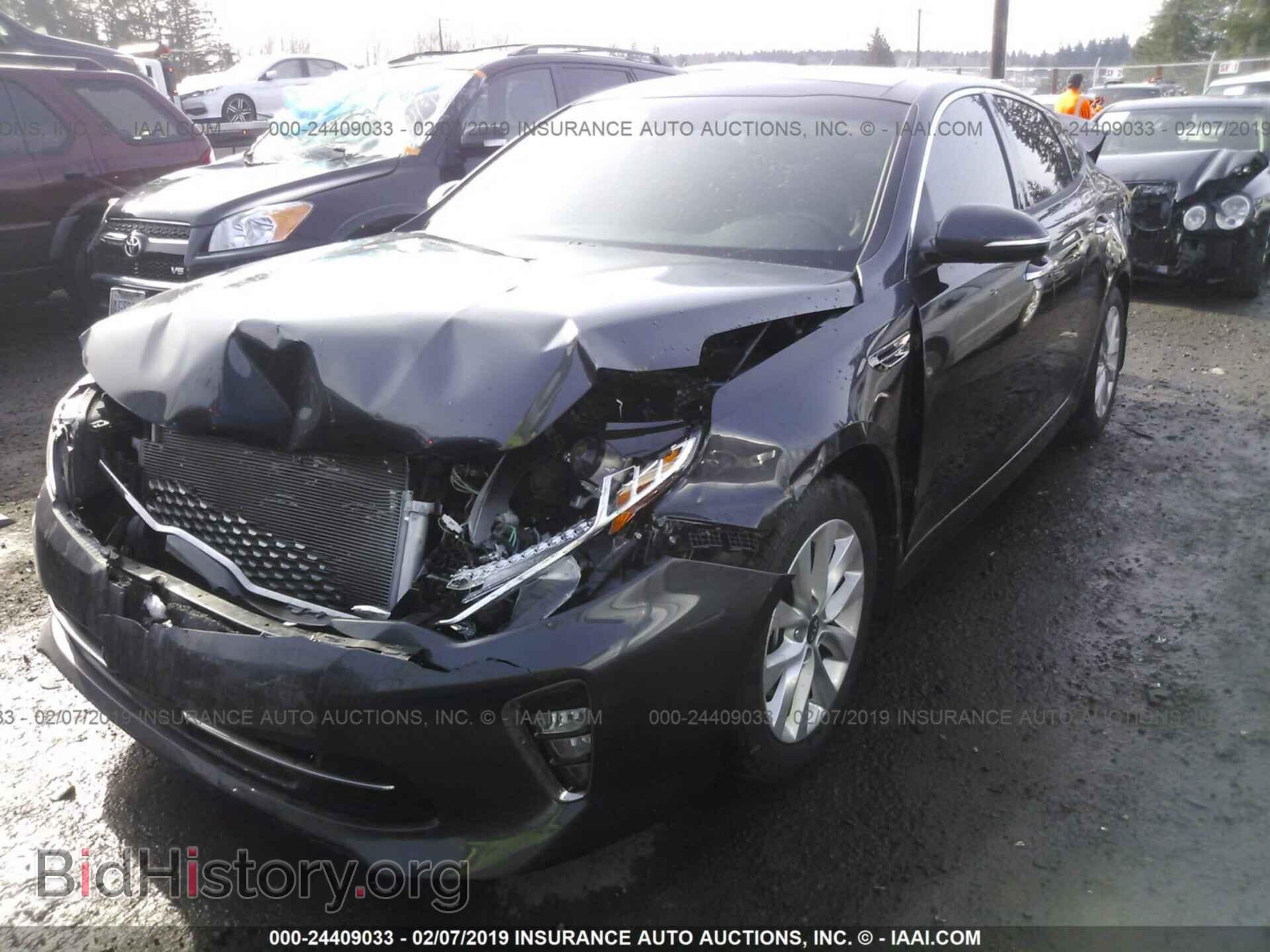 2018 KIA OPTIMA - VIN: 5XXGU4L3XJG225672 - Фото 2