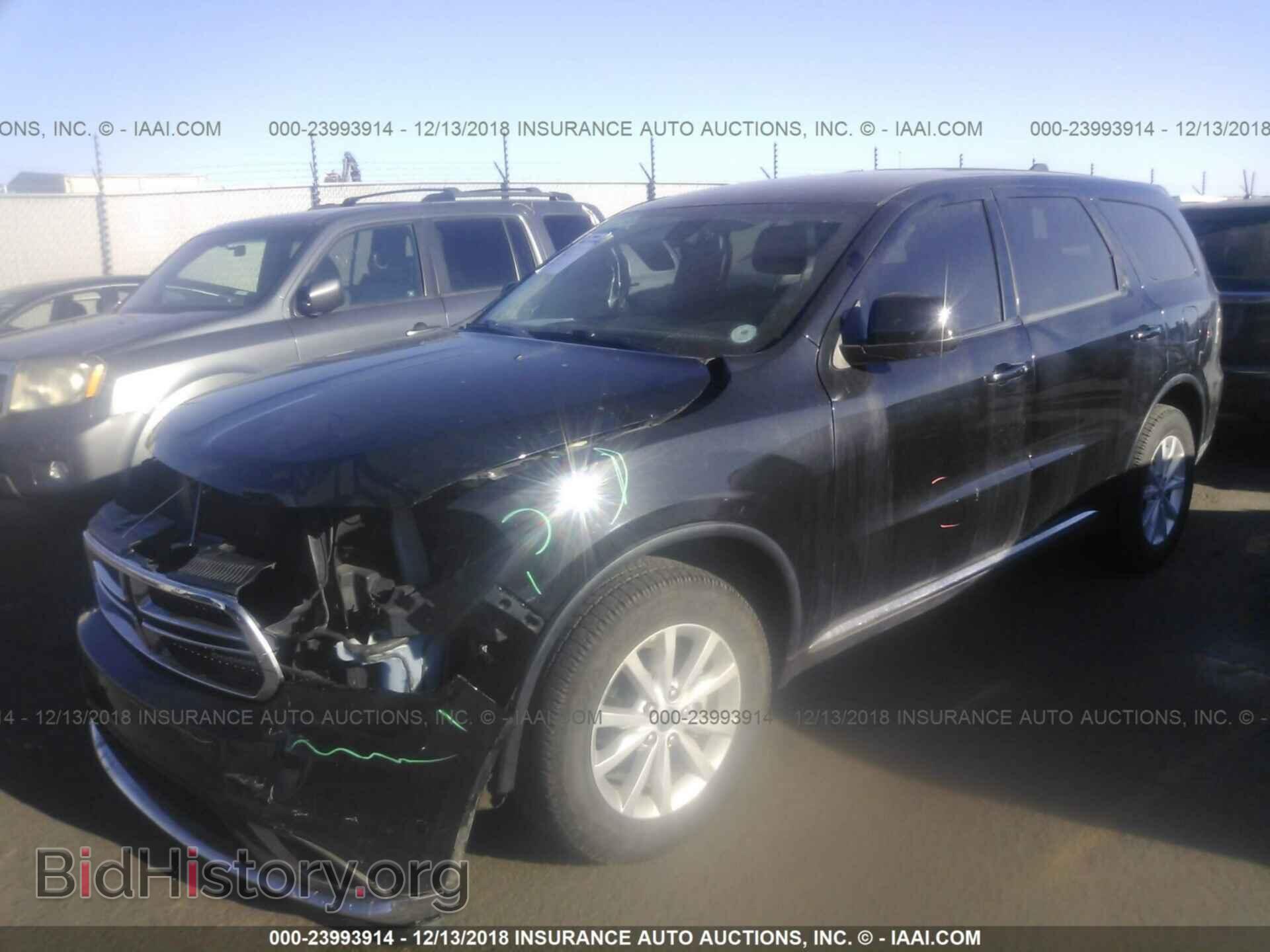 2014 DODGE DURANGO - VIN: 1C4RDJAG1EC279123 - Photo 2