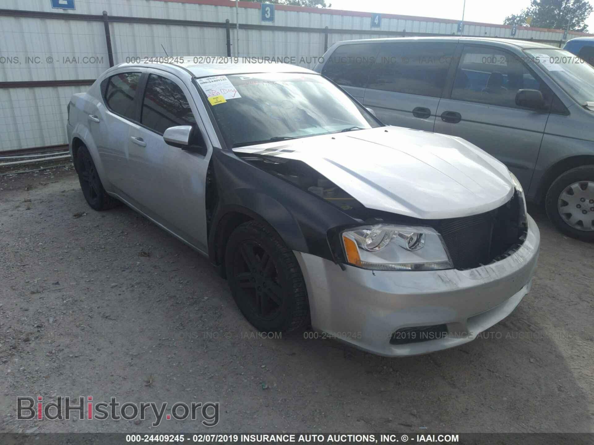 Фотография 1C3CDZCB6CN237204 - DODGE AVENGER 2012