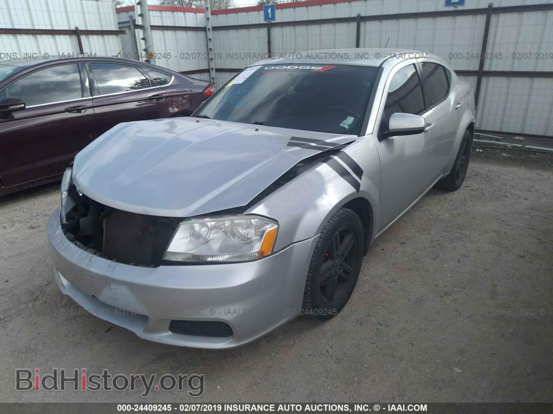 2012 DODGE AVENGER - VIN: 1C3CDZCB6CN237204 - Photo 2