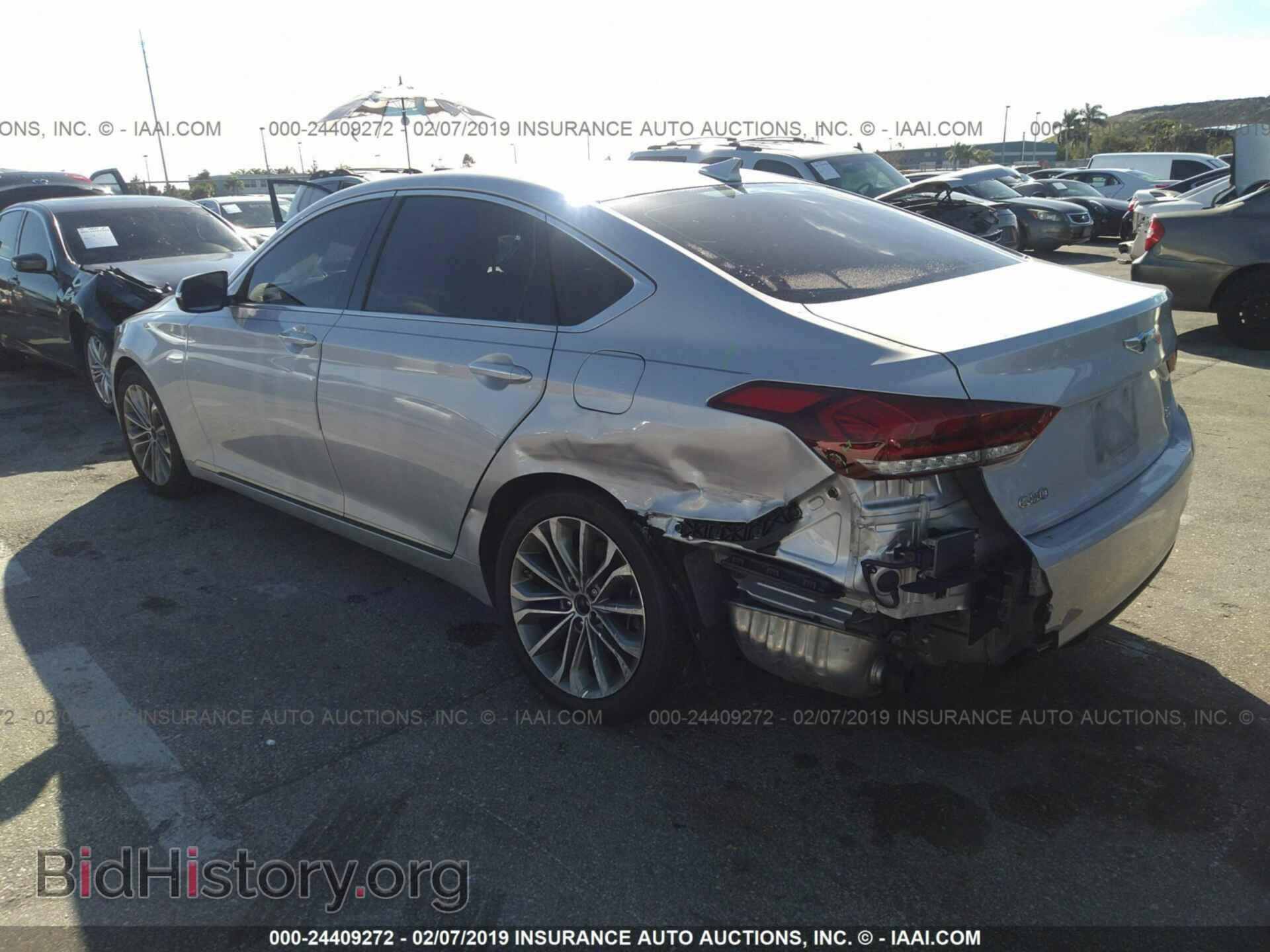 2017 GENESIS G80 - VIN: KMHGN4JE0HU194983 - Фото 3
