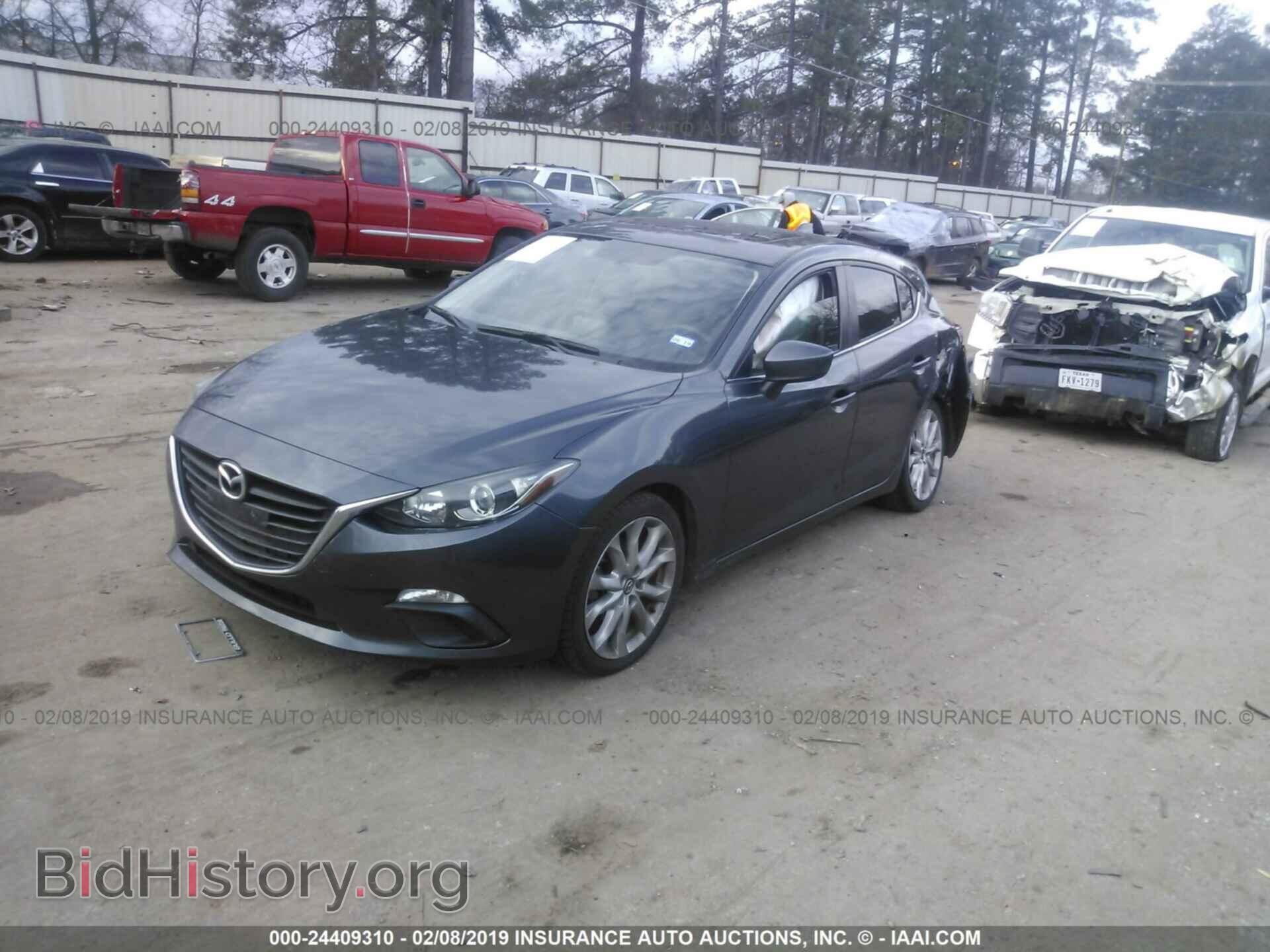 2014 MAZDA 3 - VIN: JM1BM1M75E1188848 - Фото 2