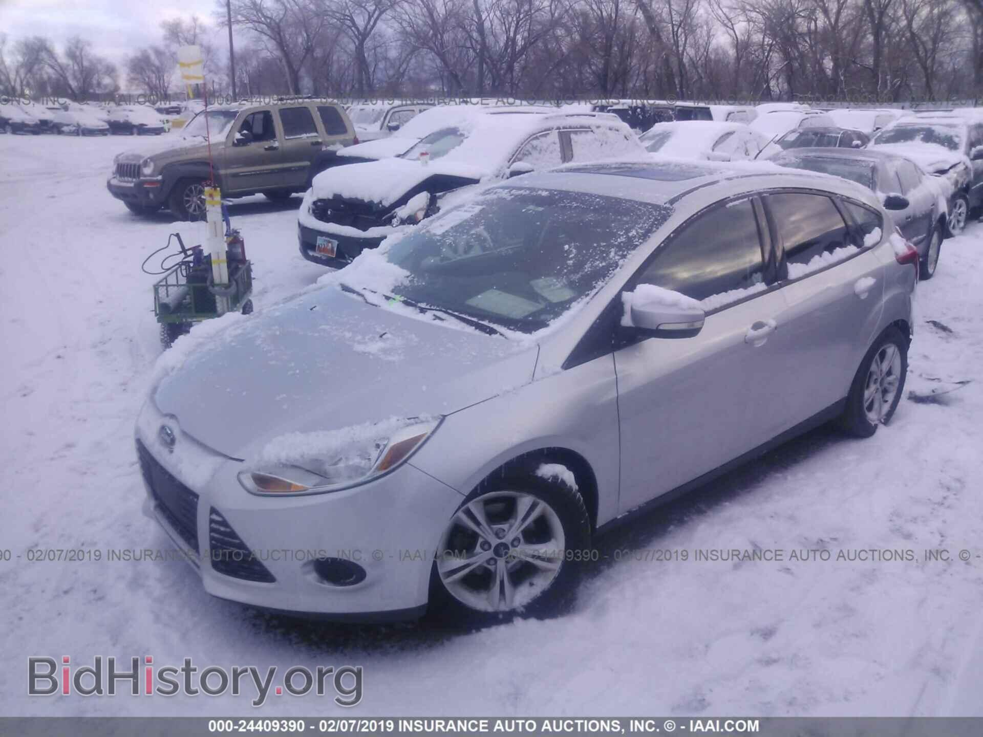 2014 FORD FOCUS - VIN: 1FADP3K28EL302015 - Фото 2