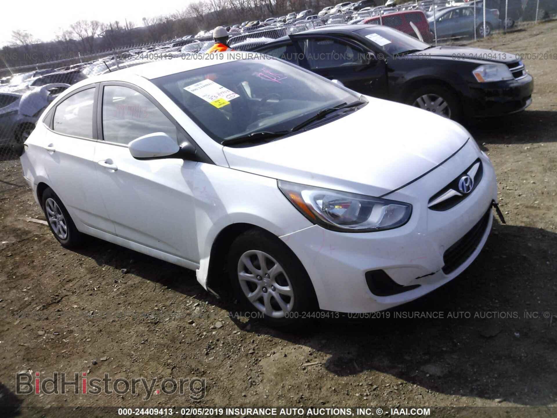 Фотография KMHCT4AE4DU509668 - HYUNDAI ACCENT 2013