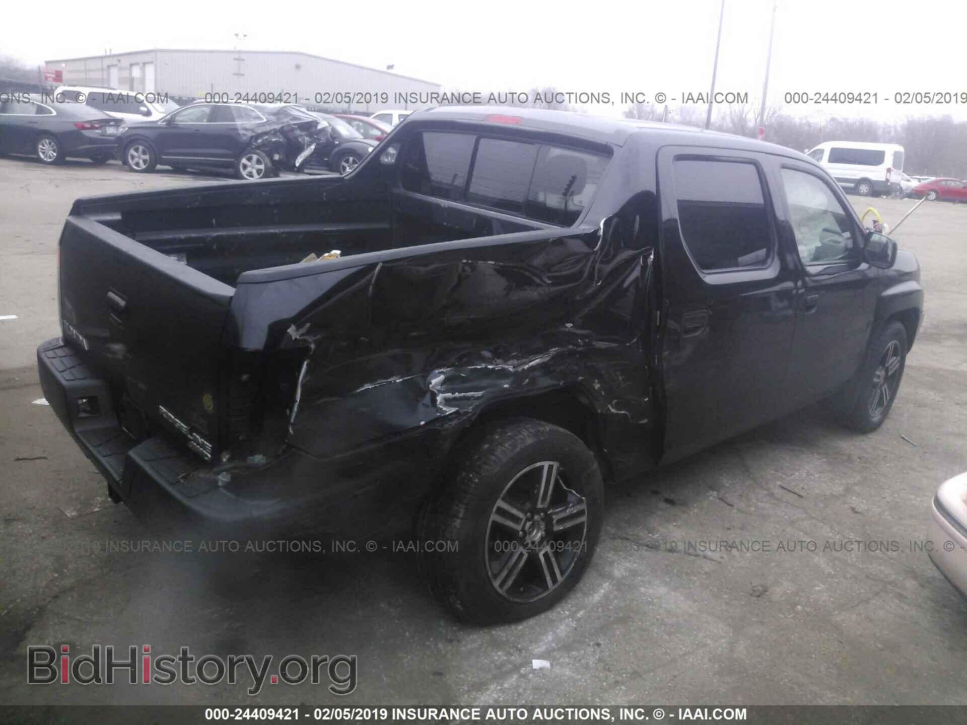 2013 HONDA RIDGELINE - VIN: 5FPYK1F70DB011778 - Фото 4