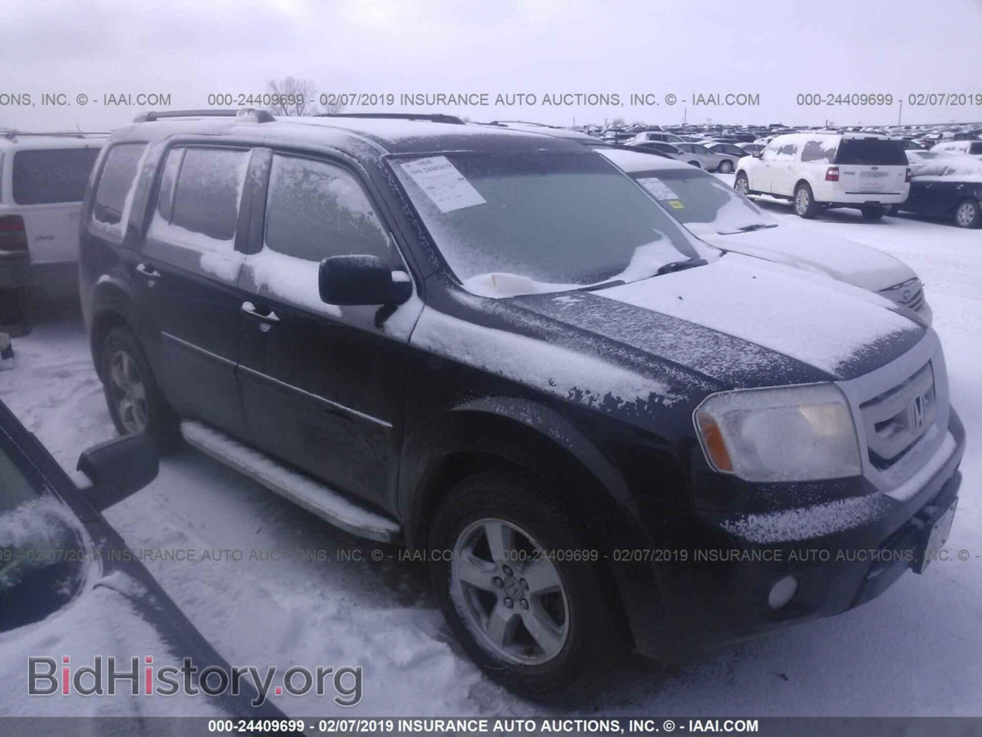 Photo 5FNYF485X9B035202 - HONDA PILOT 2009