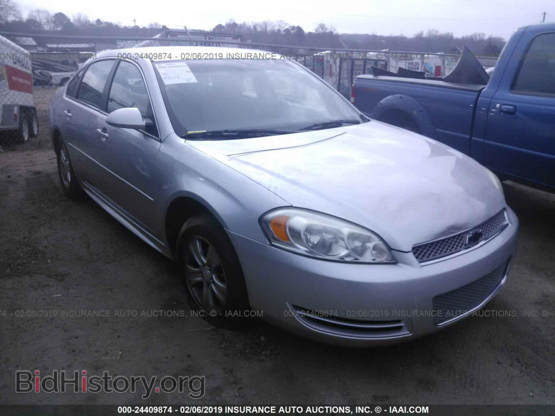 Photo 2G1WF5E37C1132196 - CHEVROLET IMPALA 2012