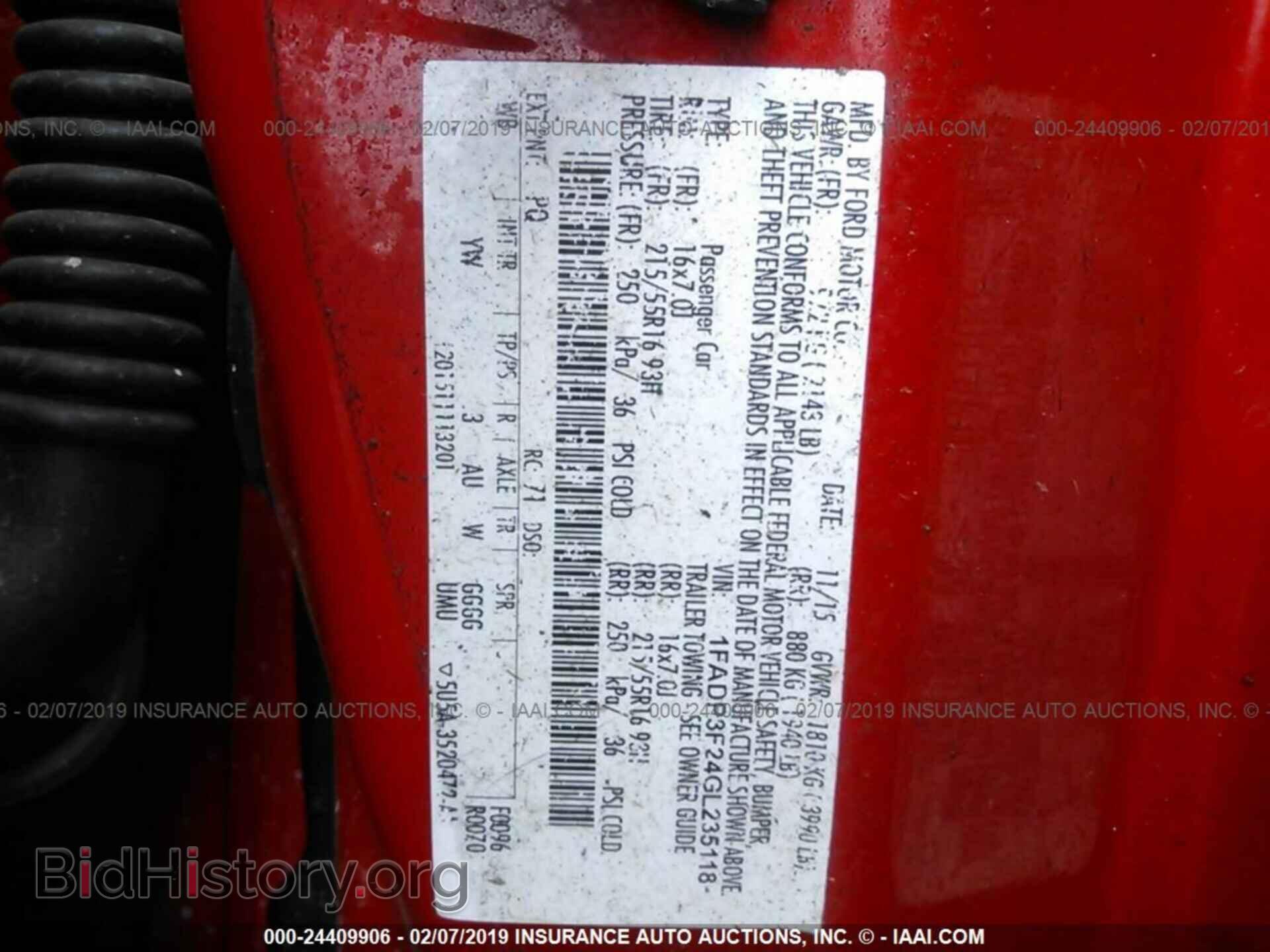 2016 FORD FOCUS - VIN: 1FADP3F24GL235118 - Photo 9