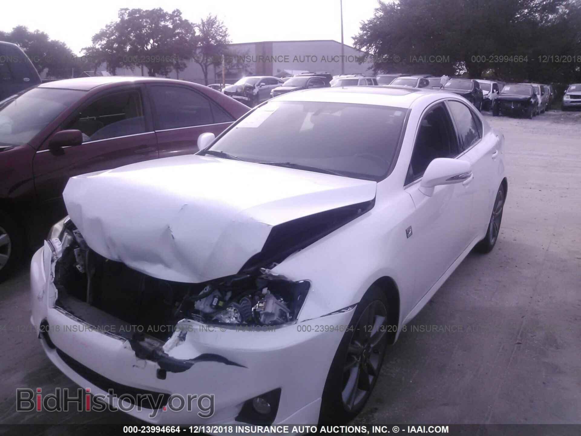 2012 LEXUS IS - VIN: JTHBF5C20C5161181 - Photo 2
