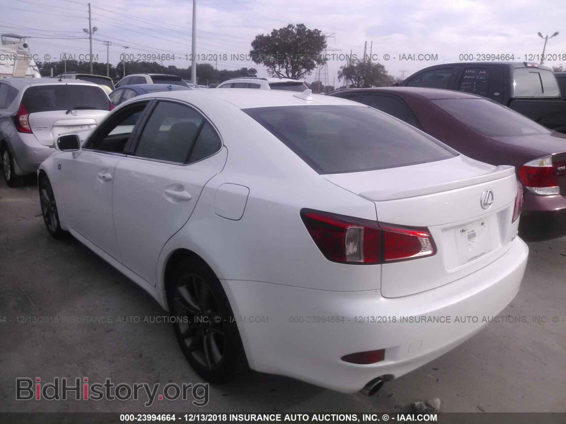 2012 LEXUS IS - VIN: JTHBF5C20C5161181 - Photo 3