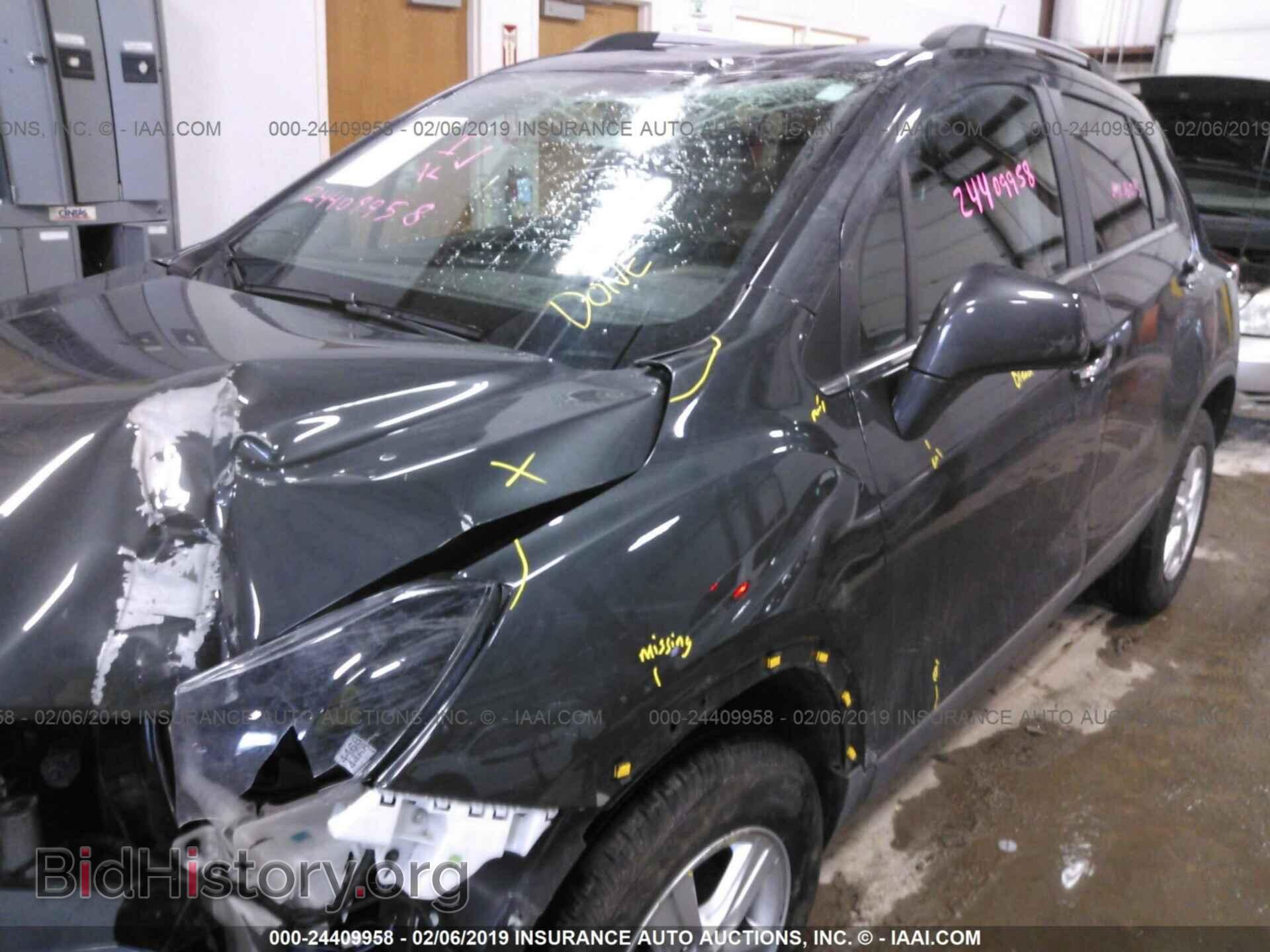 2017 CHEVROLET TRAX - VIN: KL7CJPSB8HB167107 - Photo 2