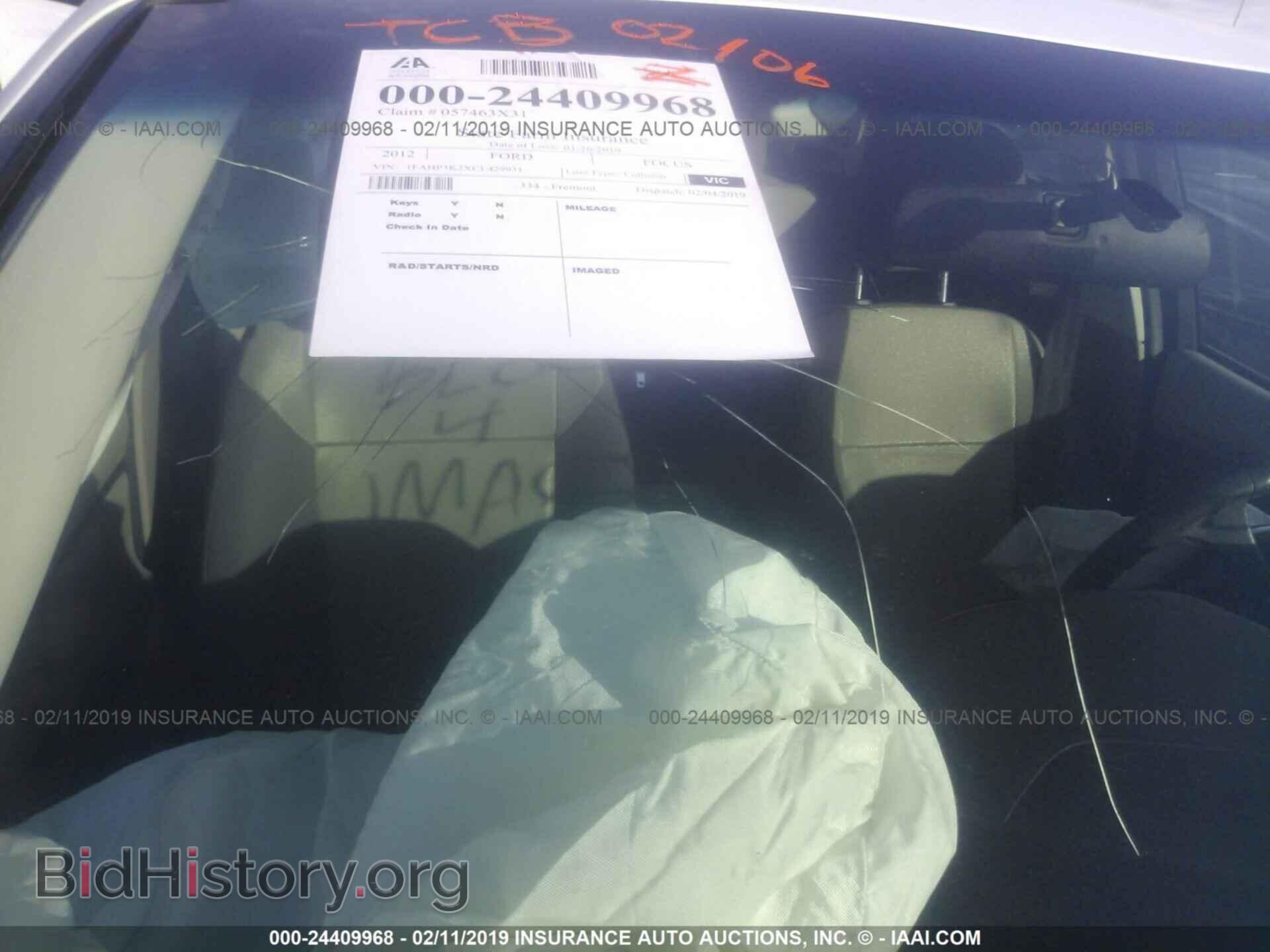 2012 FORD FOCUS - VIN: 1FAHP3K2XCL429931 - Фото 6
