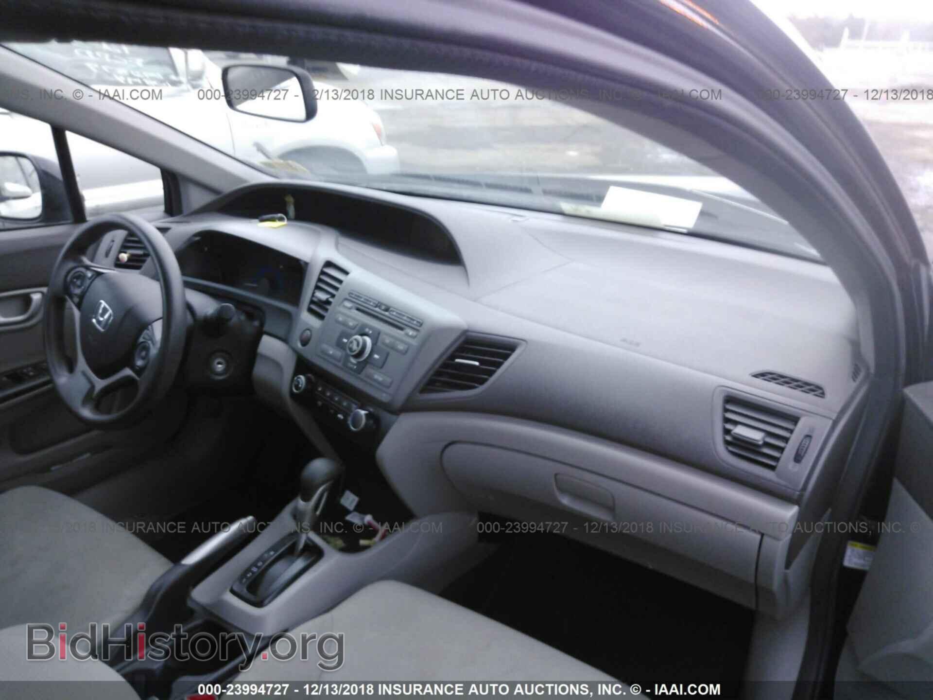 2012 HONDA CIVIC - VIN: 19XFB2F59CE108194 - Фото 5