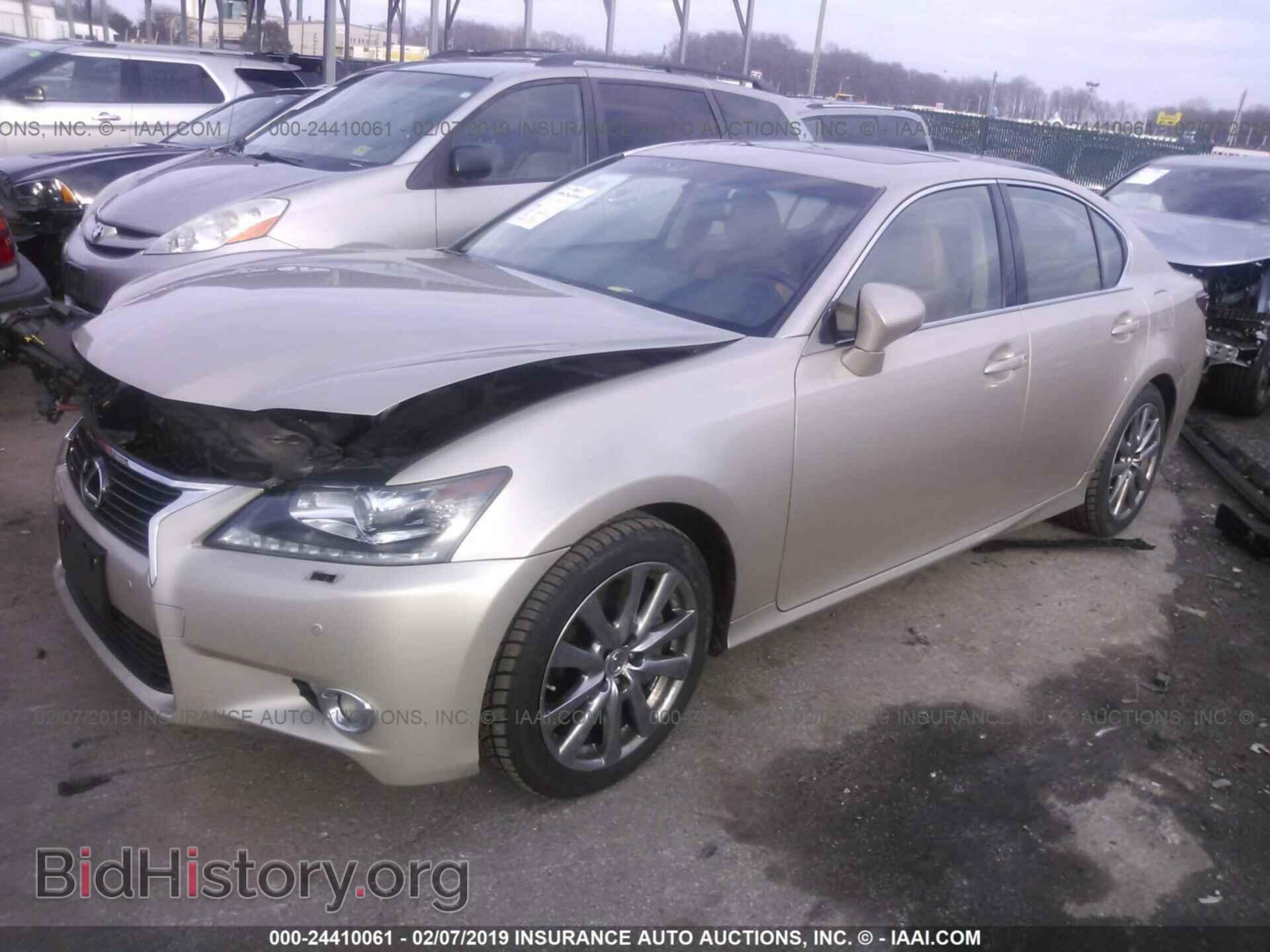 2013 LEXUS GS - VIN: JTHCE1BLXD5000283 - Photo 2