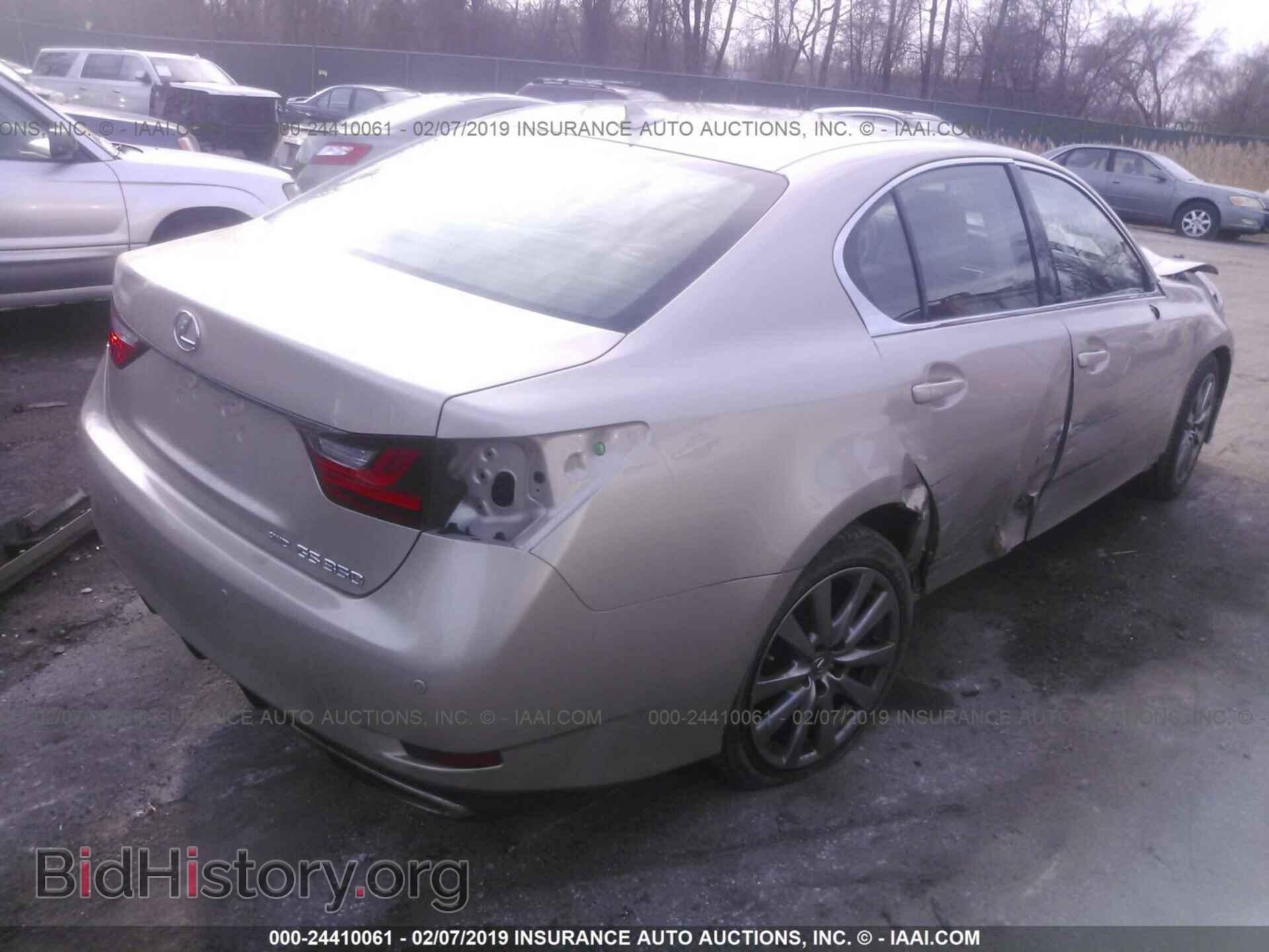 2013 LEXUS GS - VIN: JTHCE1BLXD5000283 - Photo 4