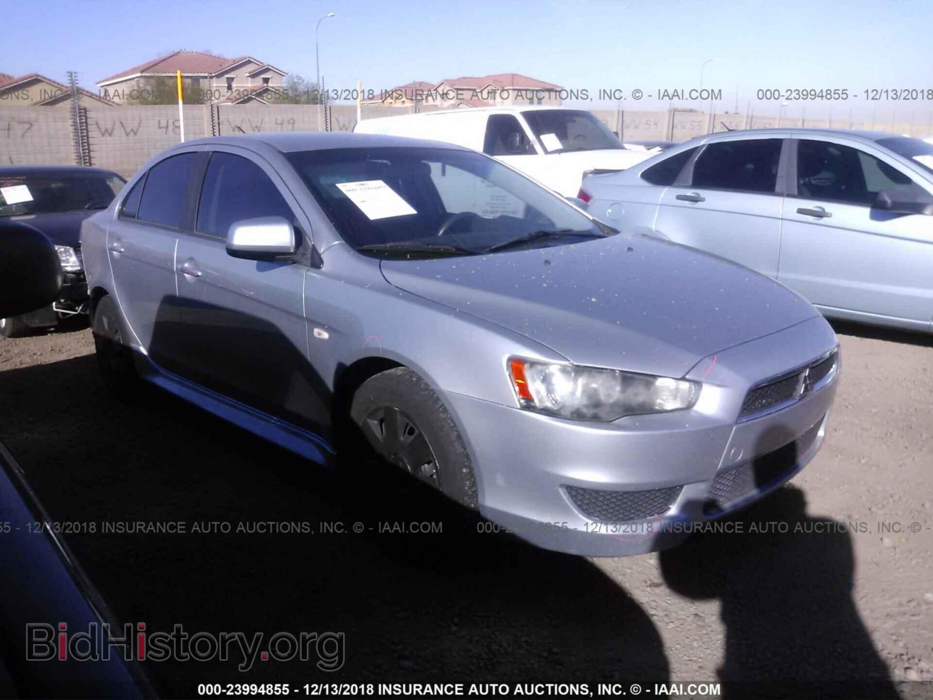 Photo JA32U2FUXBU015912 - MITSUBISHI LANCER 2011