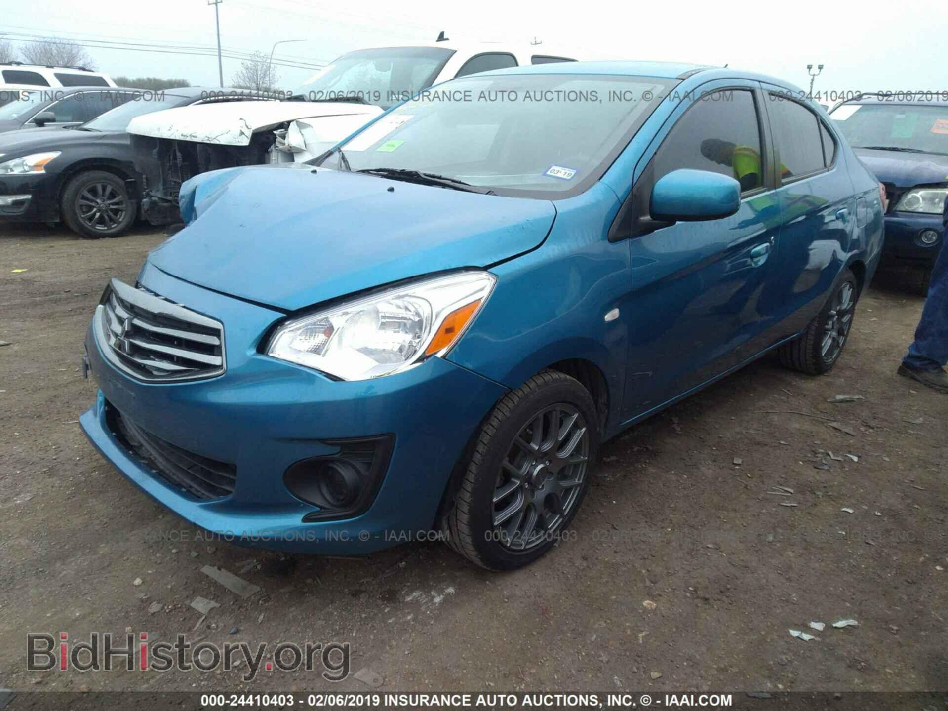 2017 MITSUBISHI MIRAGE - VIN: ML32F3FJ3HHF07535 - Фото 2