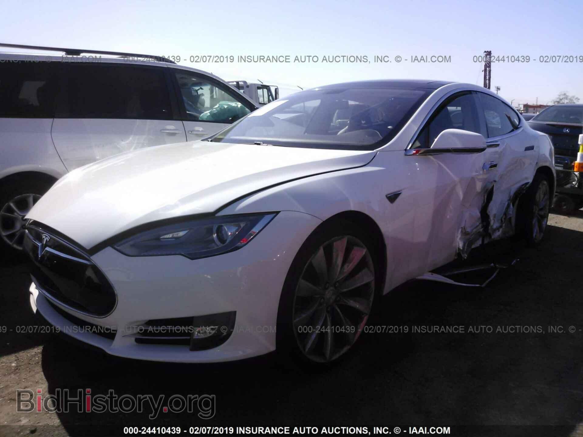 2013 TESLA MODEL S - VIN: 5YJSA1CG5DFP21992 - Photo 2