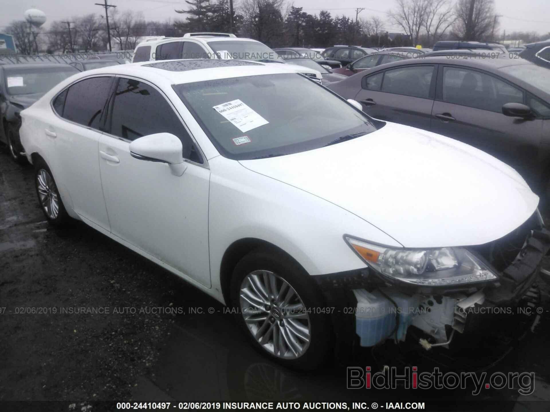 Photo JTHBK1GG7D2022534 - LEXUS ES 2013