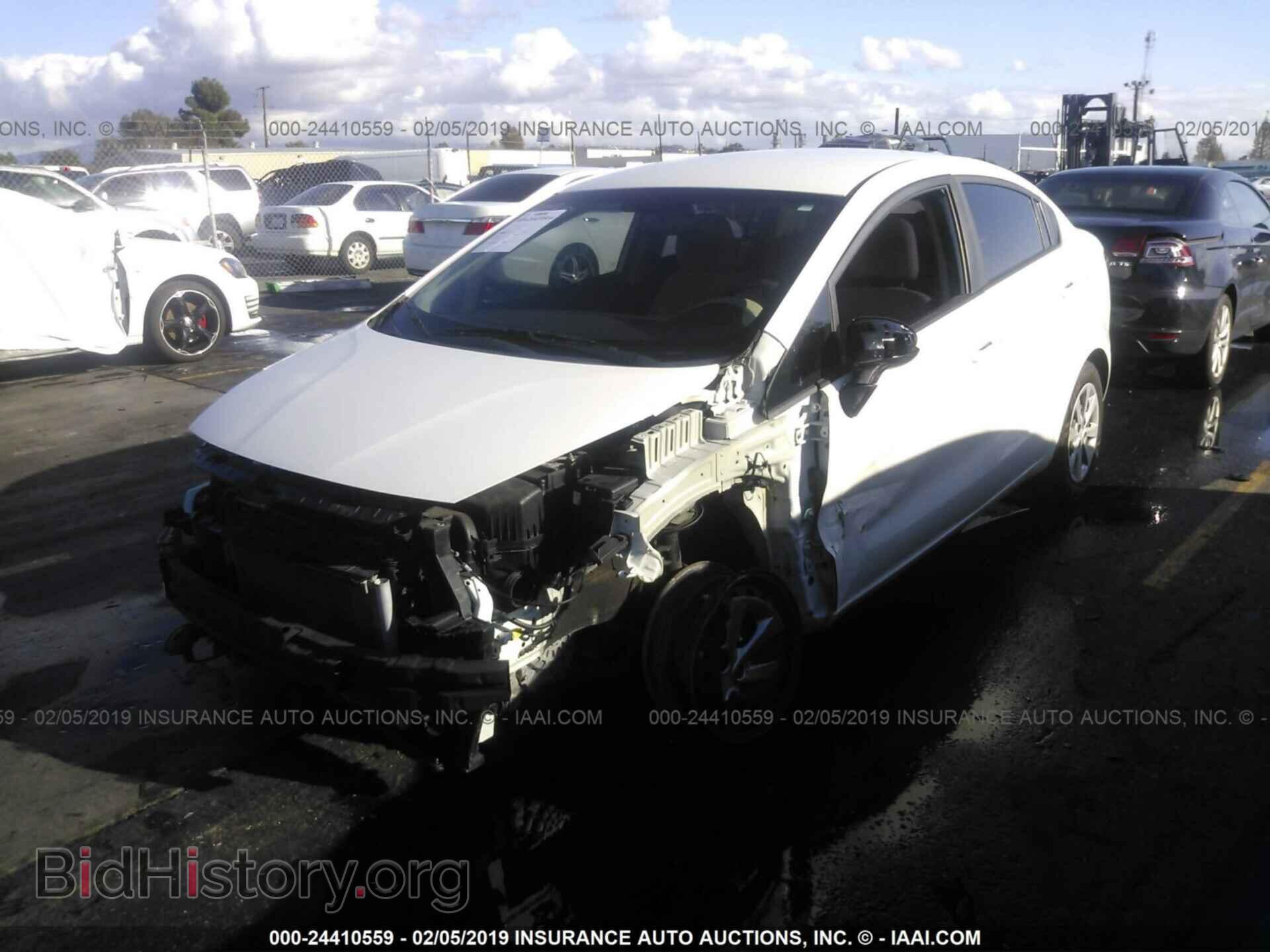 2013 KIA RIO - VIN: KNADM4A35D6252154 - Фото 2