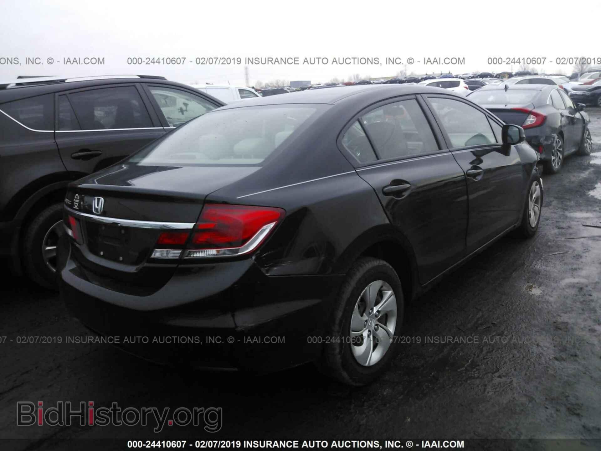 2013 HONDA CIVIC - VIN: 19XFB2F52DE212589 - Фото 4