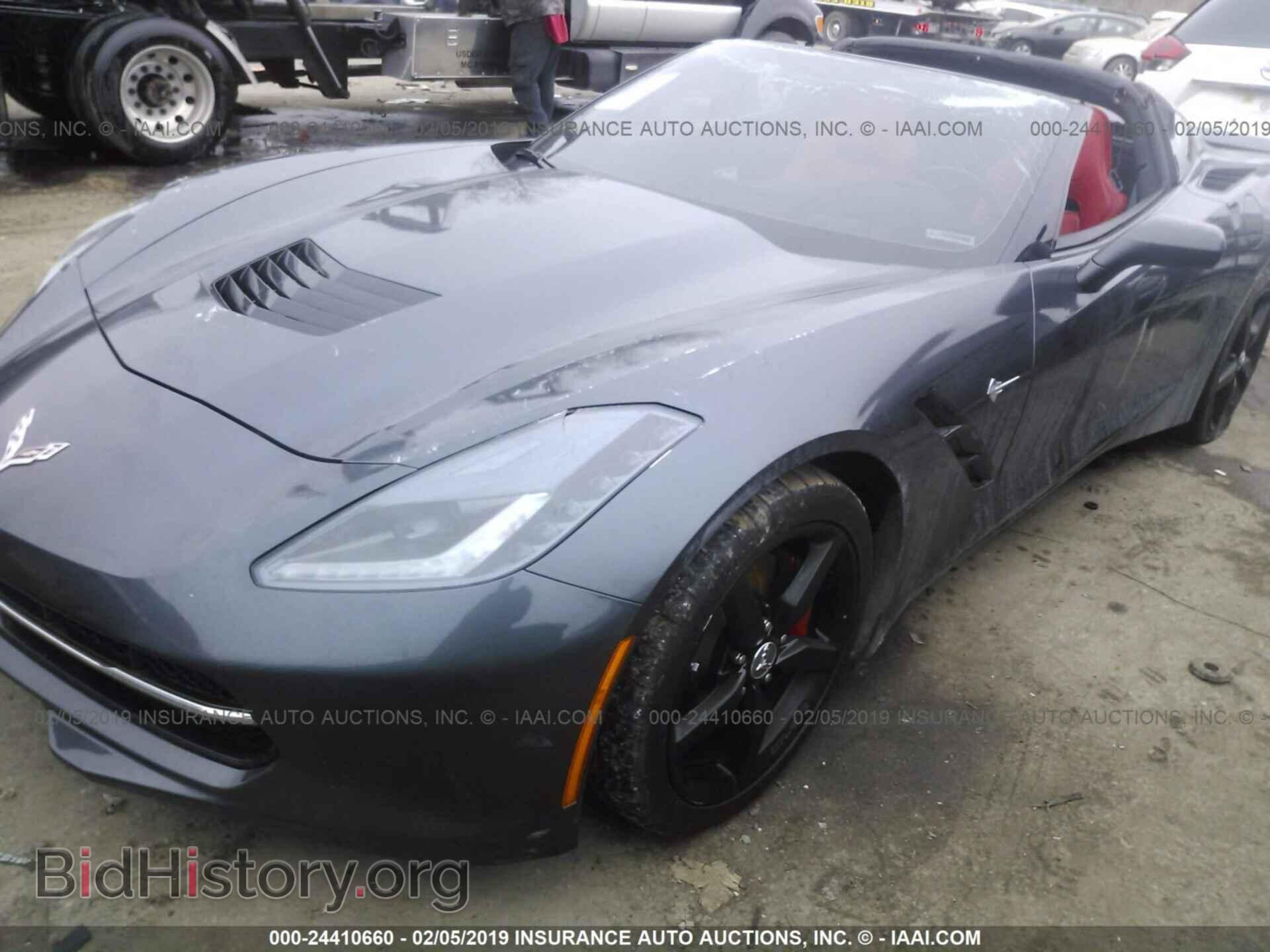 2014 CHEVROLET CORVETTE - VIN: 1G1YC2D75E5115970 - Фото 2