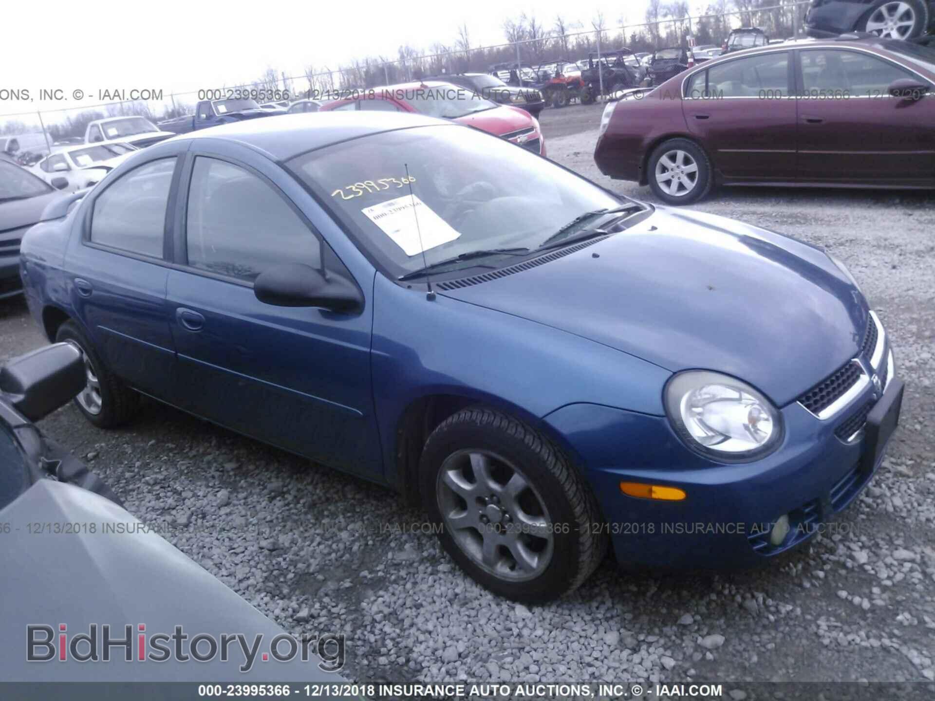 Photo 1B3ES56CX3D257132 - DODGE NEON 2003