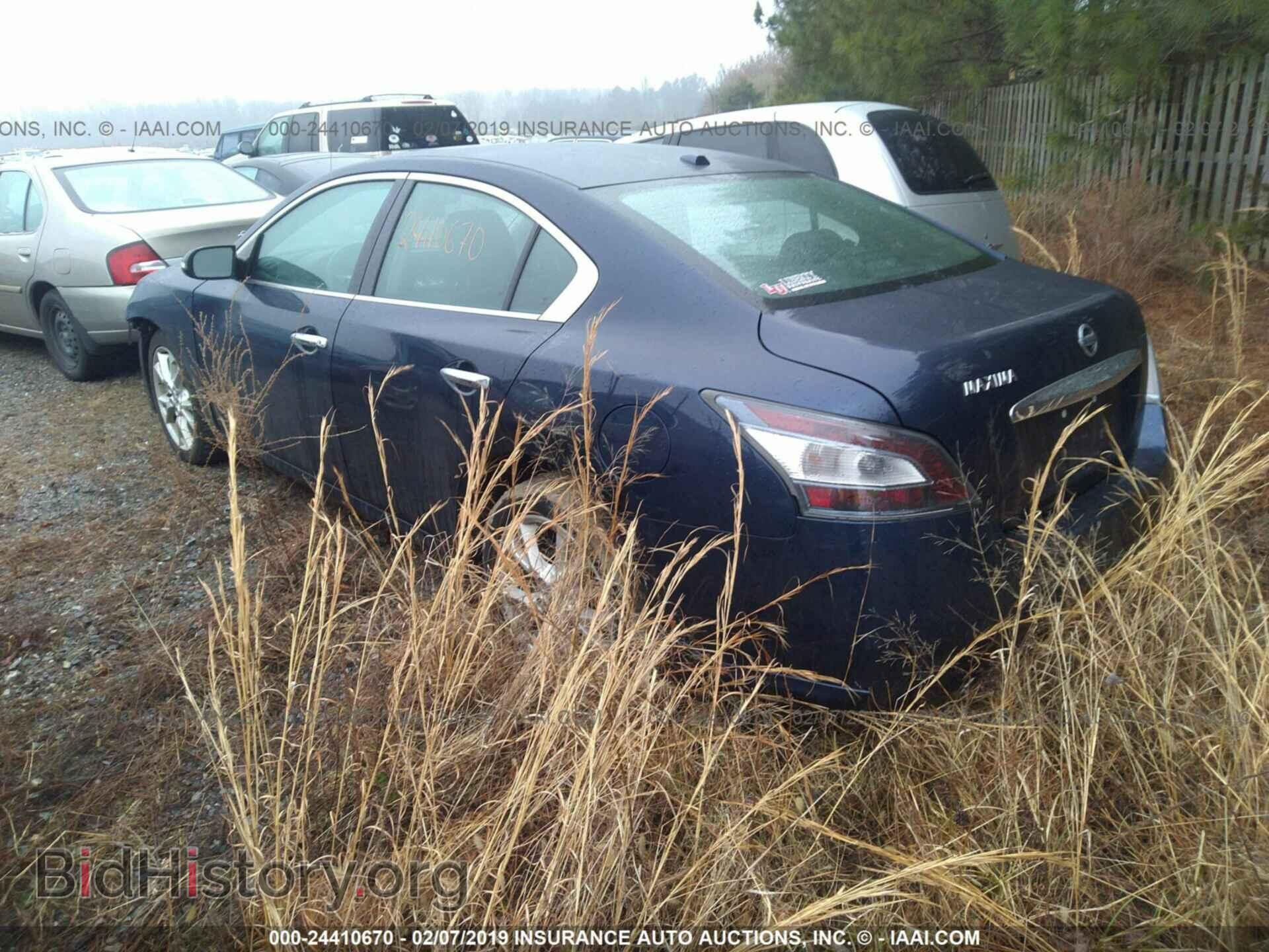 2013 NISSAN MAXIMA - VIN: 1N4AA5AP8DC822646 - Фото 3