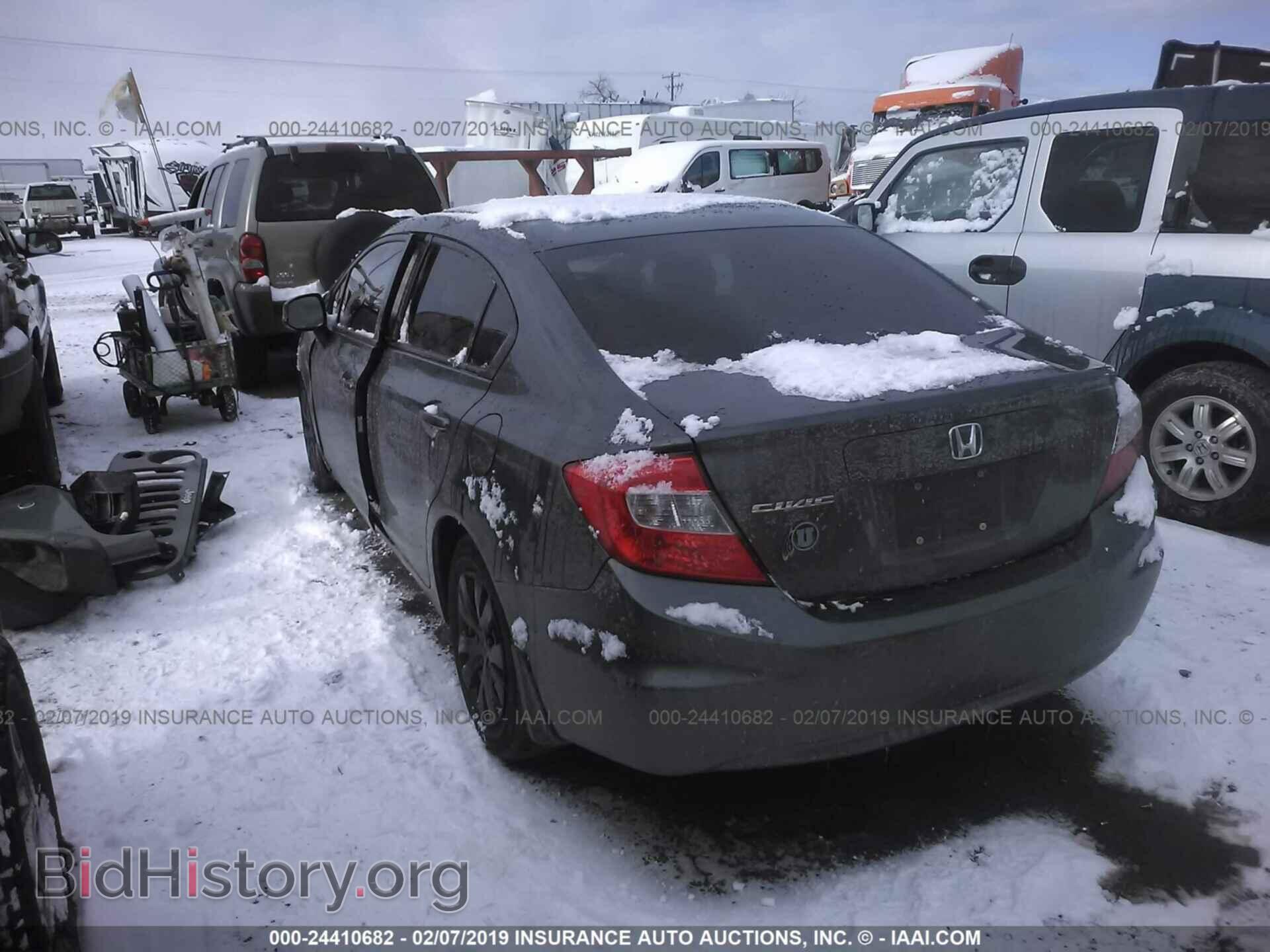 2012 HONDA CIVIC - VIN: 2HGFB2F56CH559928 - Фото 3
