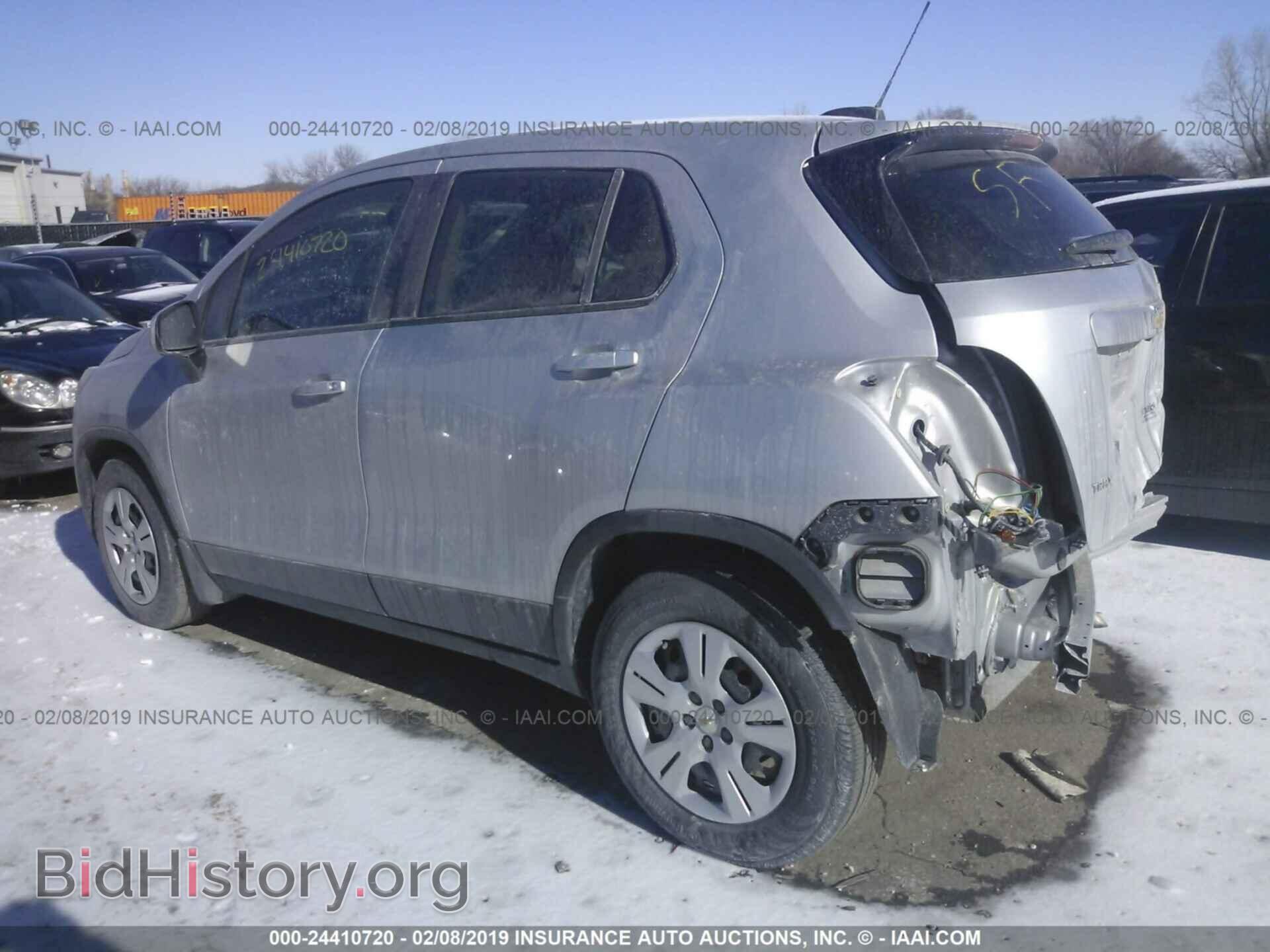 2017 CHEVROLET TRAX - VIN: 3GNCJKSB3HL277784 - Photo 3