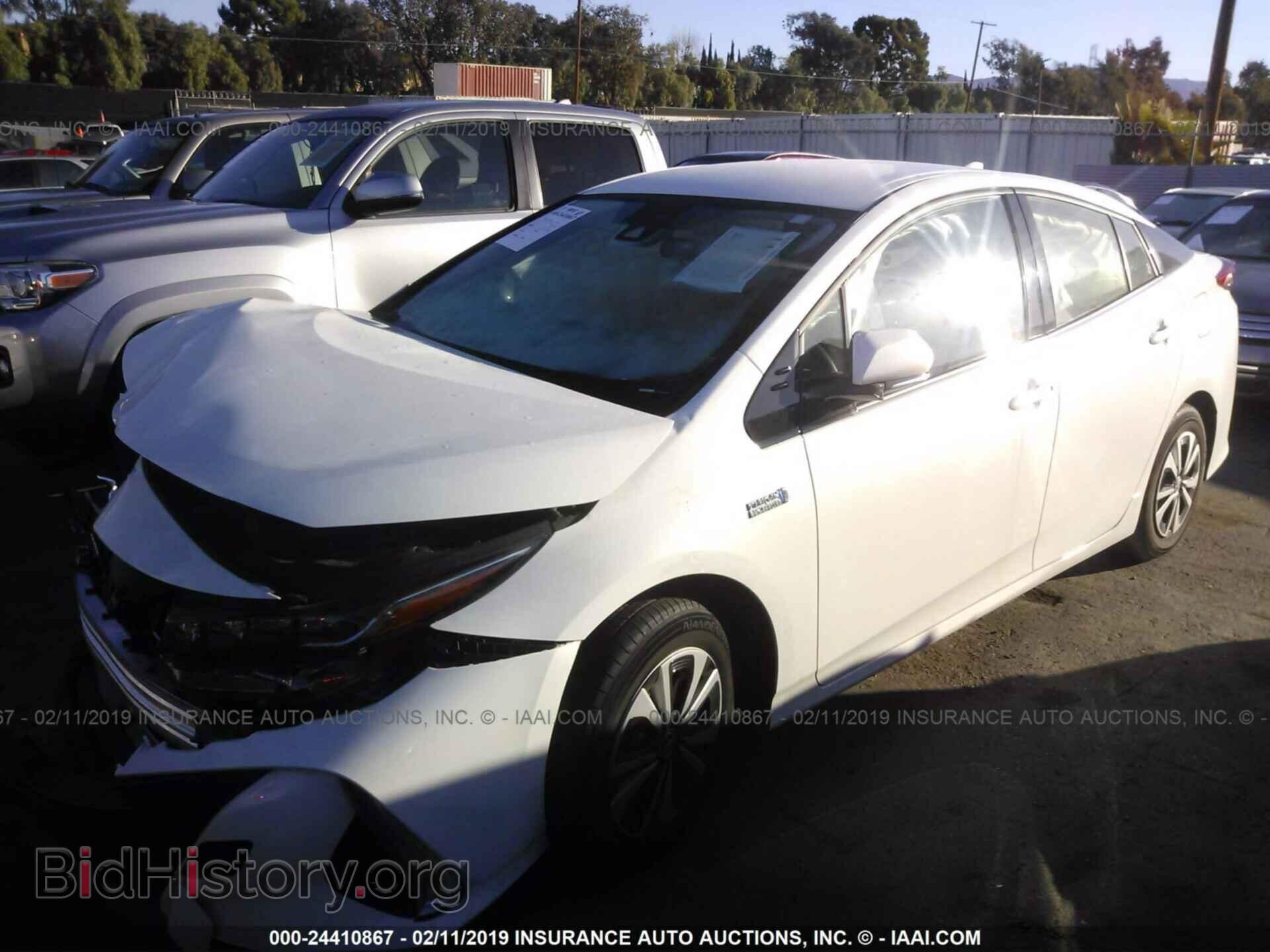 2018 TOYOTA PRIUS PRIME - VIN: JTDKARFP9J3078548 - Фото 2