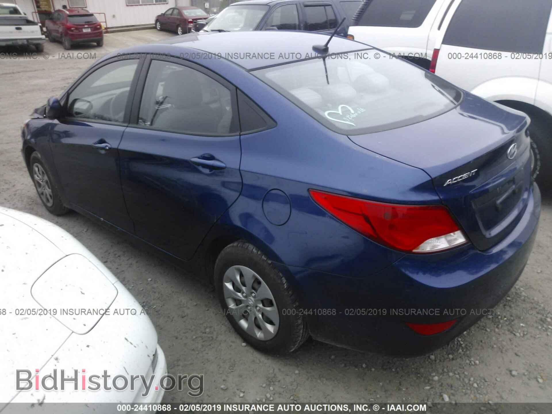 2016 HYUNDAI ACCENT - VIN: KMHCT4AE4GU015007 - Фото 3