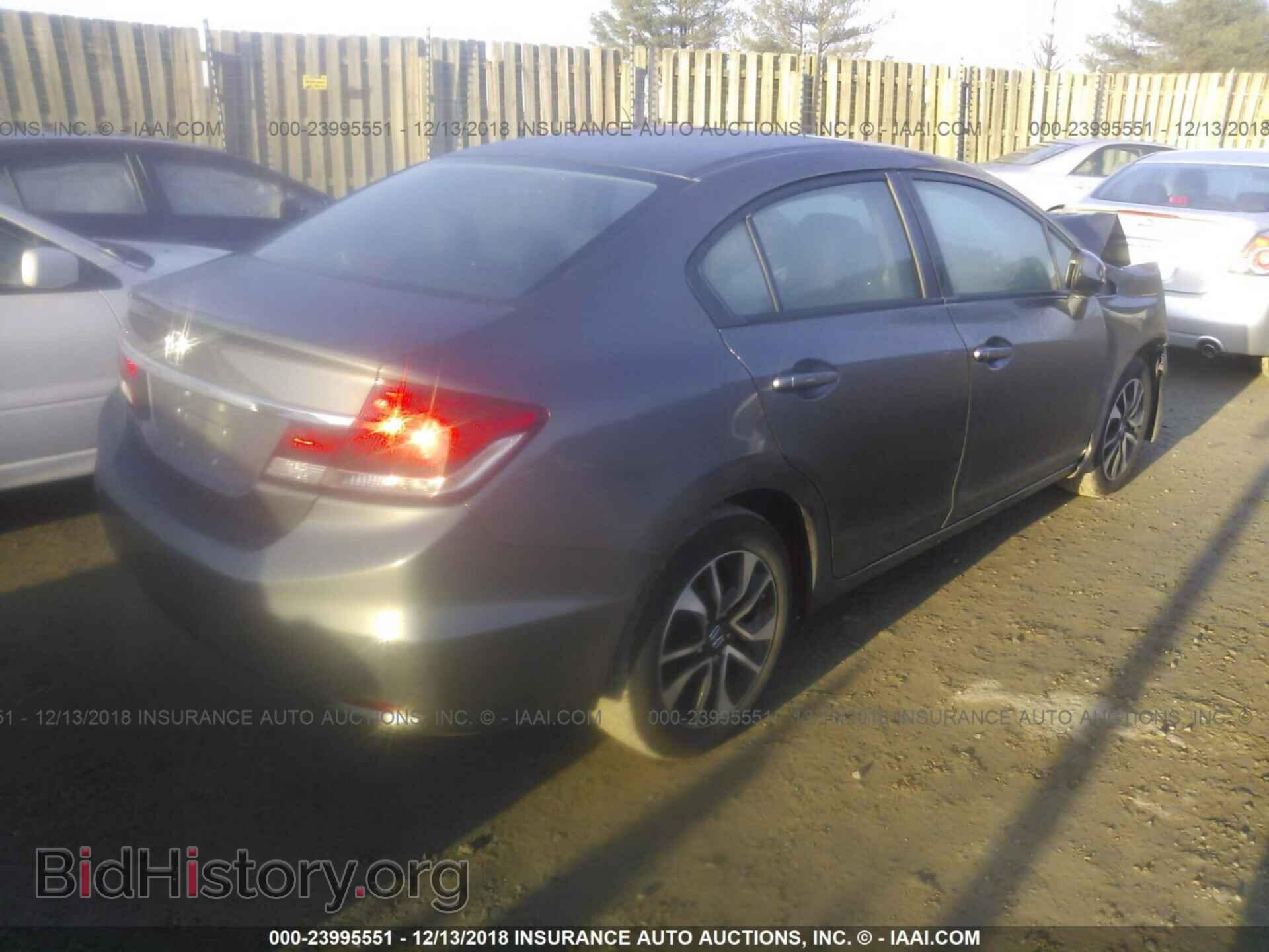 2013 HONDA CIVIC - VIN: 2HGFB2F99DH504460 - Фото 4